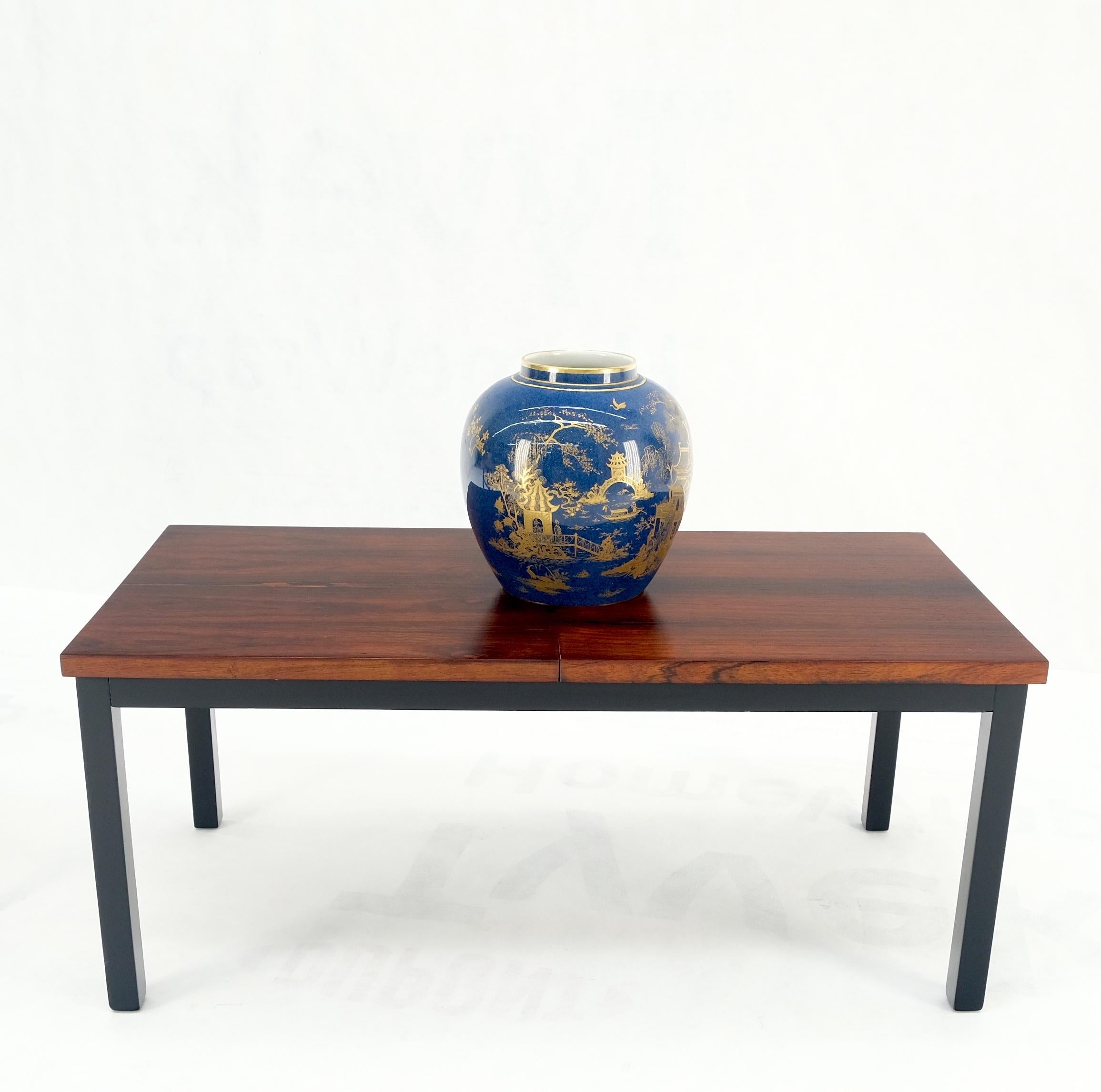 Mid-Century Modern Table basse rectangulaire mi-siècle en bois de rose de Milo Baughman Thayer Coggin MINT ! en vente