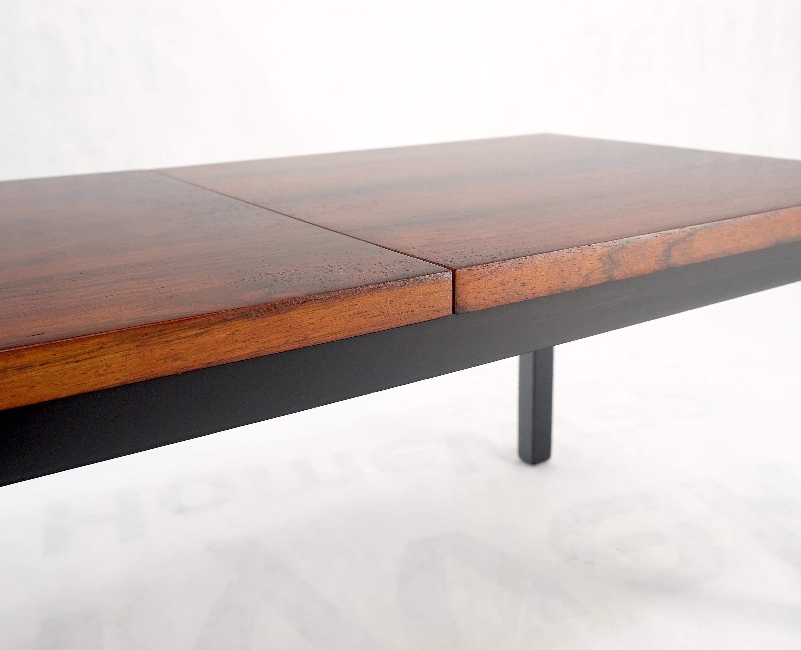 Rectangle Mid Century Milo Baughman Thayer Coggin Rosewood Coffee Table MINT! In Good Condition For Sale In Rockaway, NJ