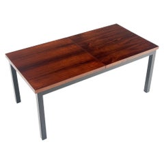 ¡Mesa de centro rectangular de palisandro de mediados de siglo Milo Baughman Thayer Coggin MENTA!