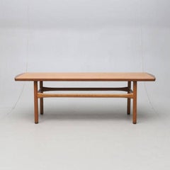 Rectangle Mid Century Teak Coffee Table