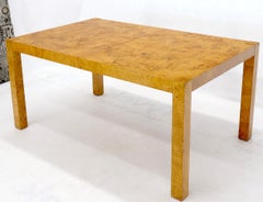 Table de salle à manger rectangulaire en bois de ronce avec deux rallonges Boards