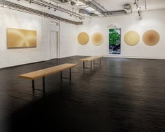 Rectangle Tone Plane I Beige Brown Epoxy Resin Wall Sculpture / Decor by Facture