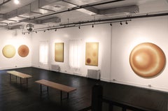 Rectangle Tone Plane III Beige Brown Resin Wall Sculpture Wall Decor by Facture