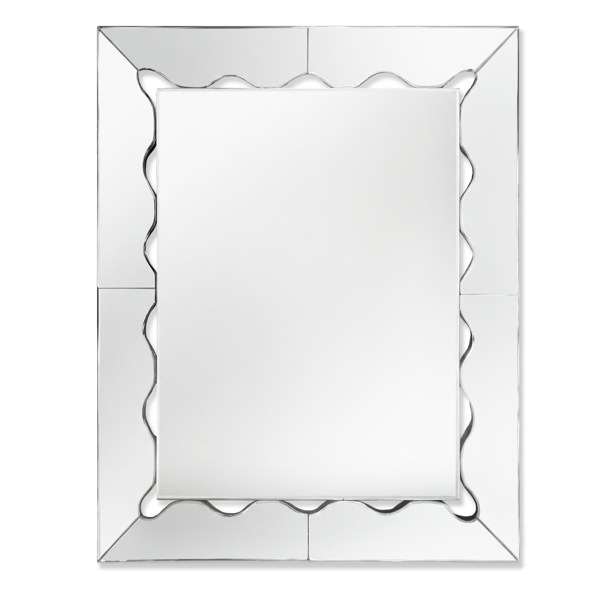 Rectangle Wave Mirror