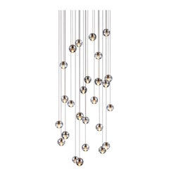 Lámpara de araña rectangular 14.26 by Bocci