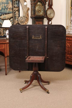 Rectangular 19th Century English Mahogany Breakfast Table