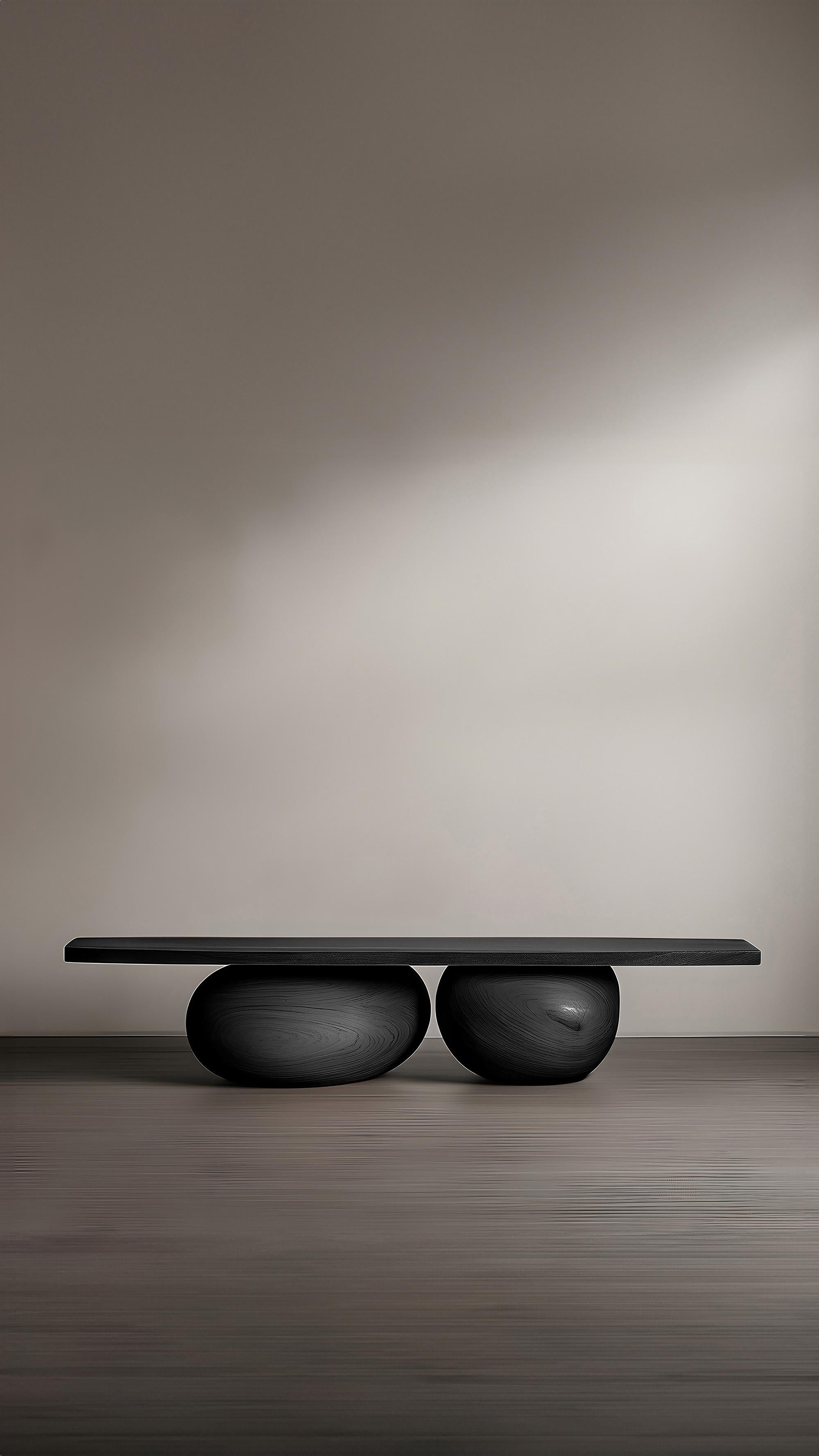 Hardwood Rectangular Accent Table Serie 4 – Sereno by NONO for Contemporary Interiors For Sale