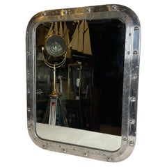 Porthole rectangulaire en aluminium