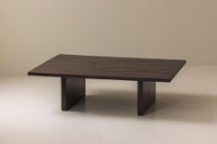Rectangular bamboo coffee table by Axel Vervoordt, 1980s.