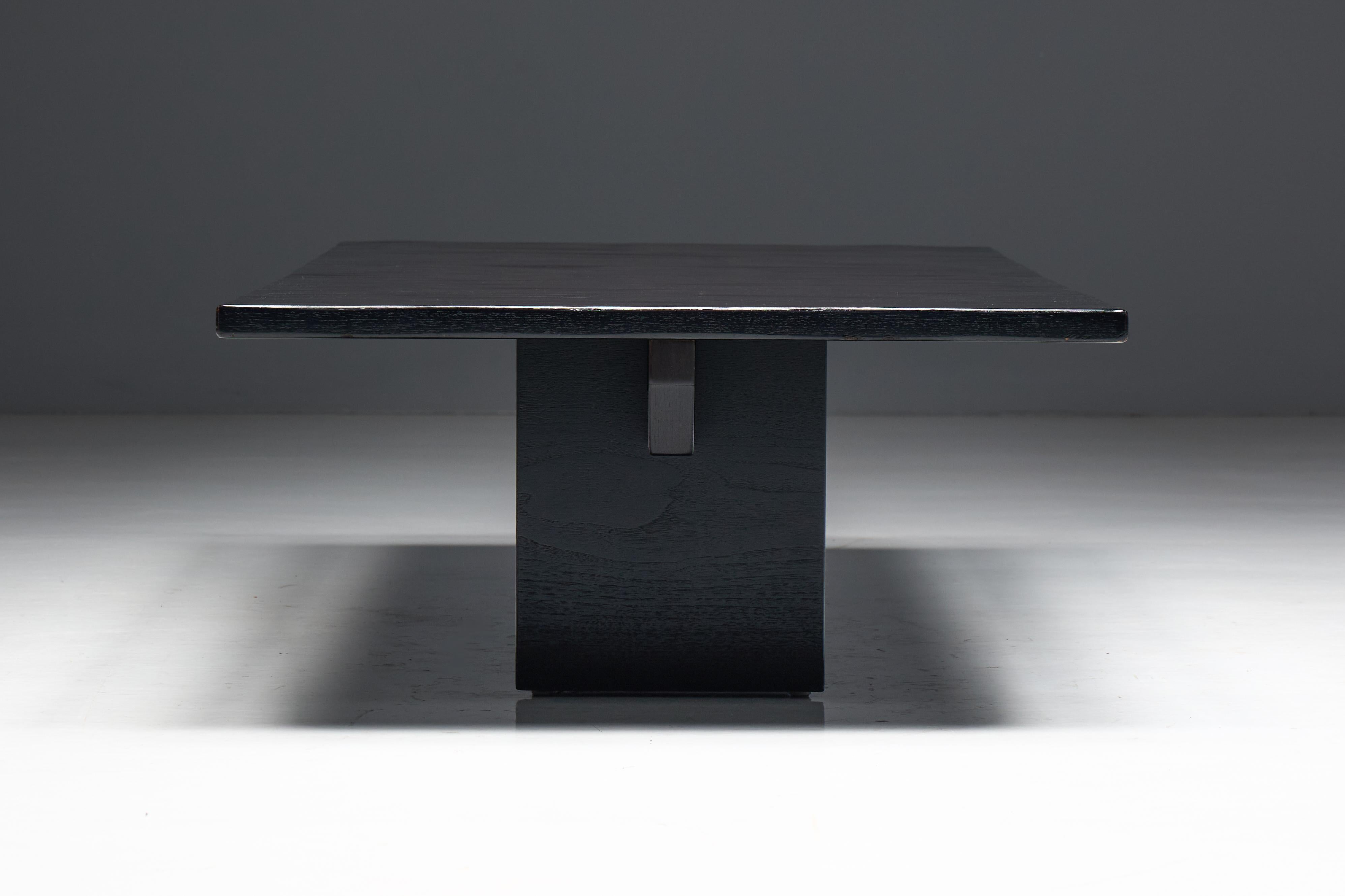 Rectangular Bamboo Coffee Table by Axel Vervoordt, Belgium, 1980s For Sale 5