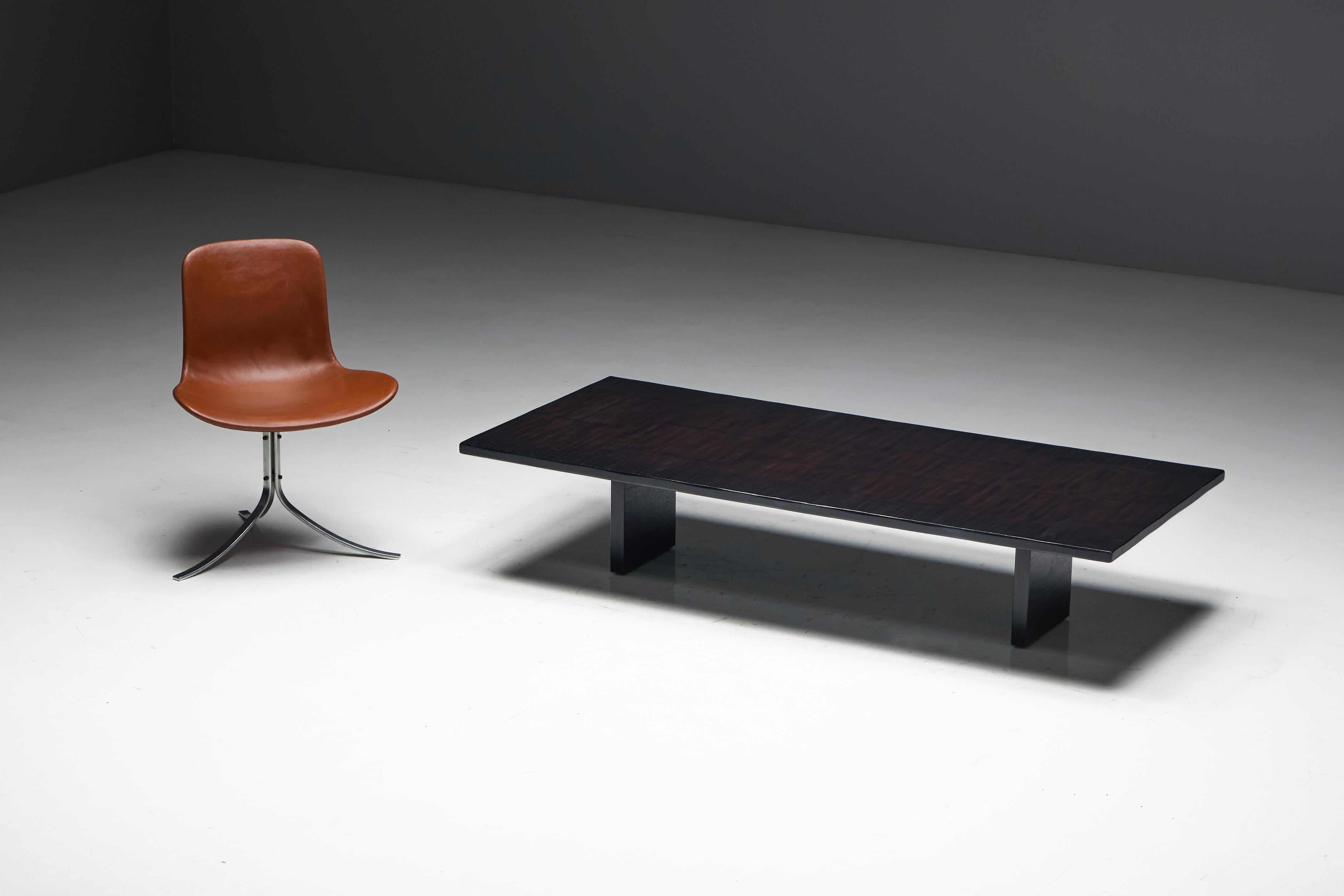 Rectangular Bamboo Coffee Table by Axel Vervoordt, Belgium, 1980s For Sale 6