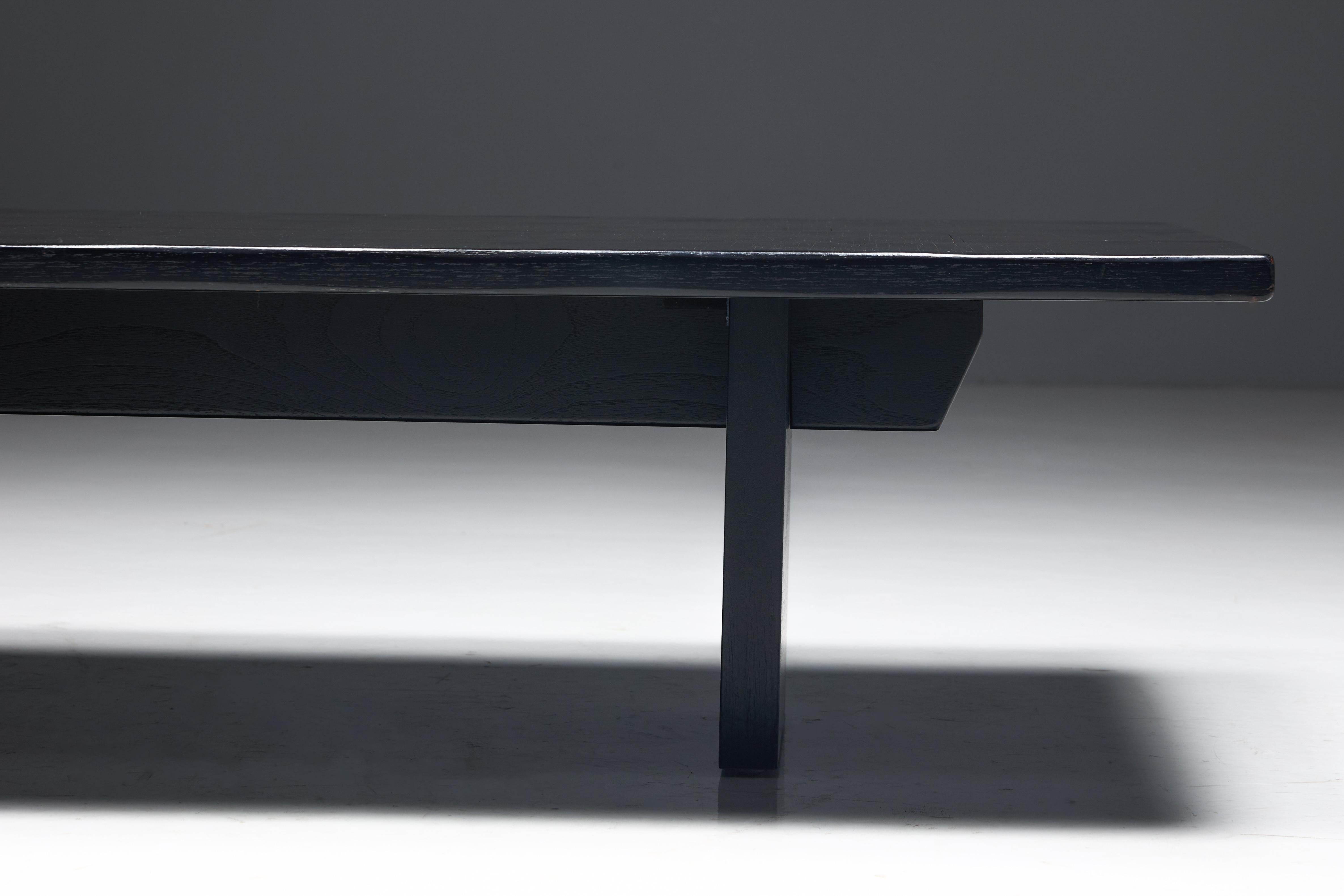 Rectangular Bamboo Coffee Table by Axel Vervoordt, Belgium, 1980s For Sale 7
