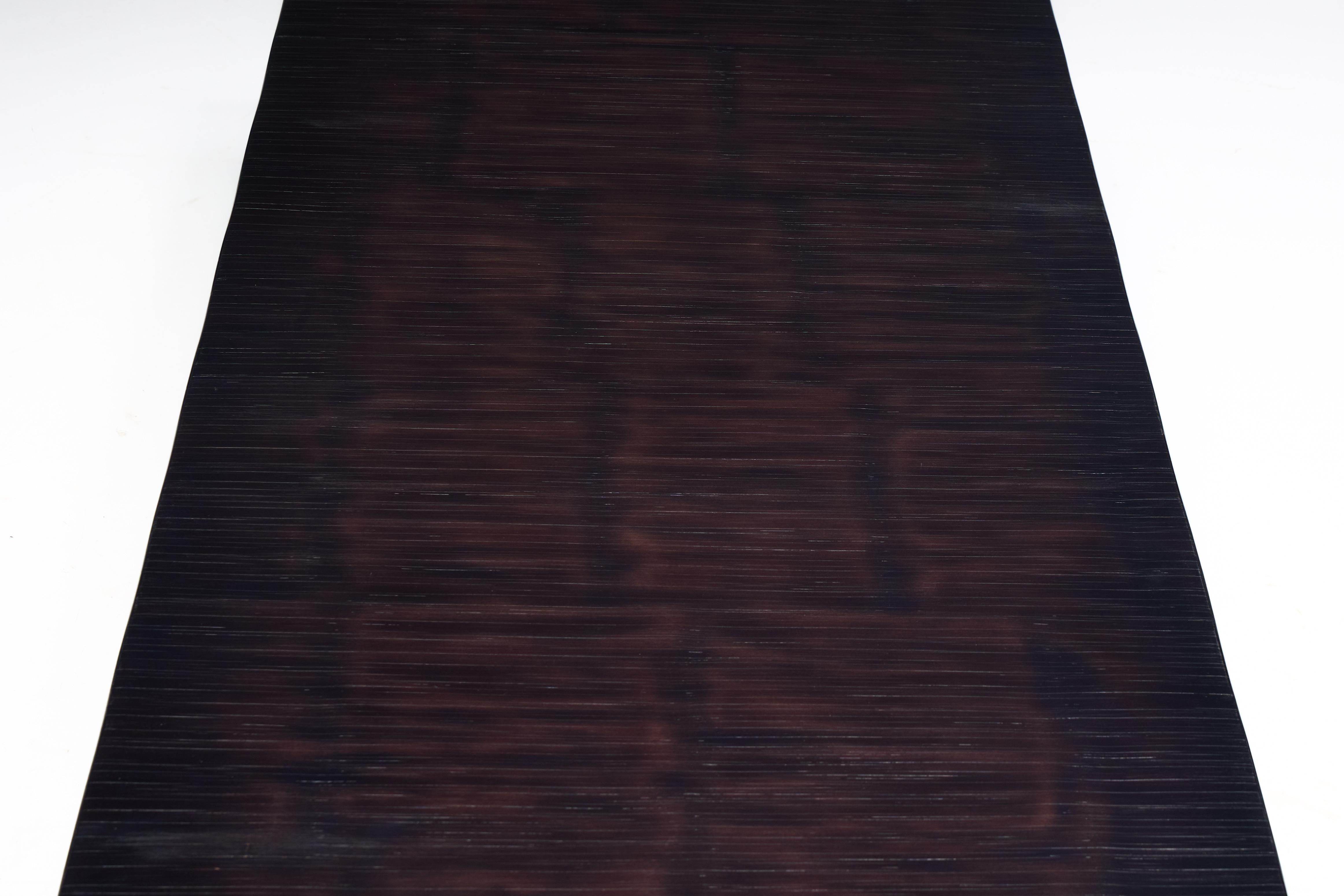 Rectangular Bamboo Coffee Table by Axel Vervoordt, Belgium, 1980s For Sale 8