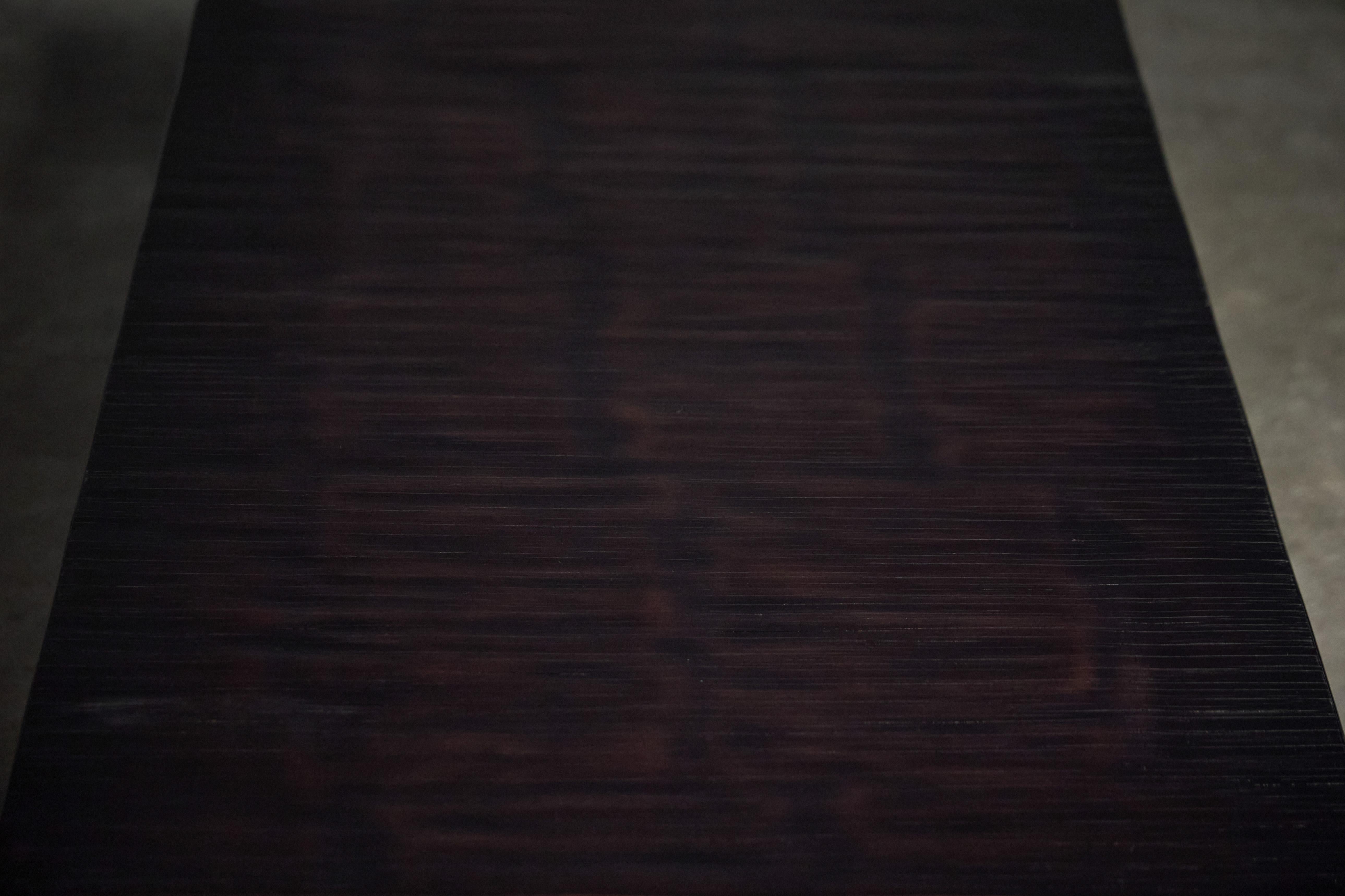 Late 20th Century Rectangular Bamboo Coffee Table by Axel Vervoordt, Belgium, 1980s For Sale