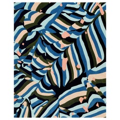 Rectangular Banner Rug by Cody Hoyt and kinder MODERN in 100% New Zealand wool