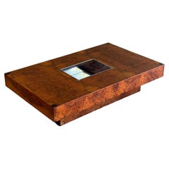 Rectangular Burlwood Coffeetable