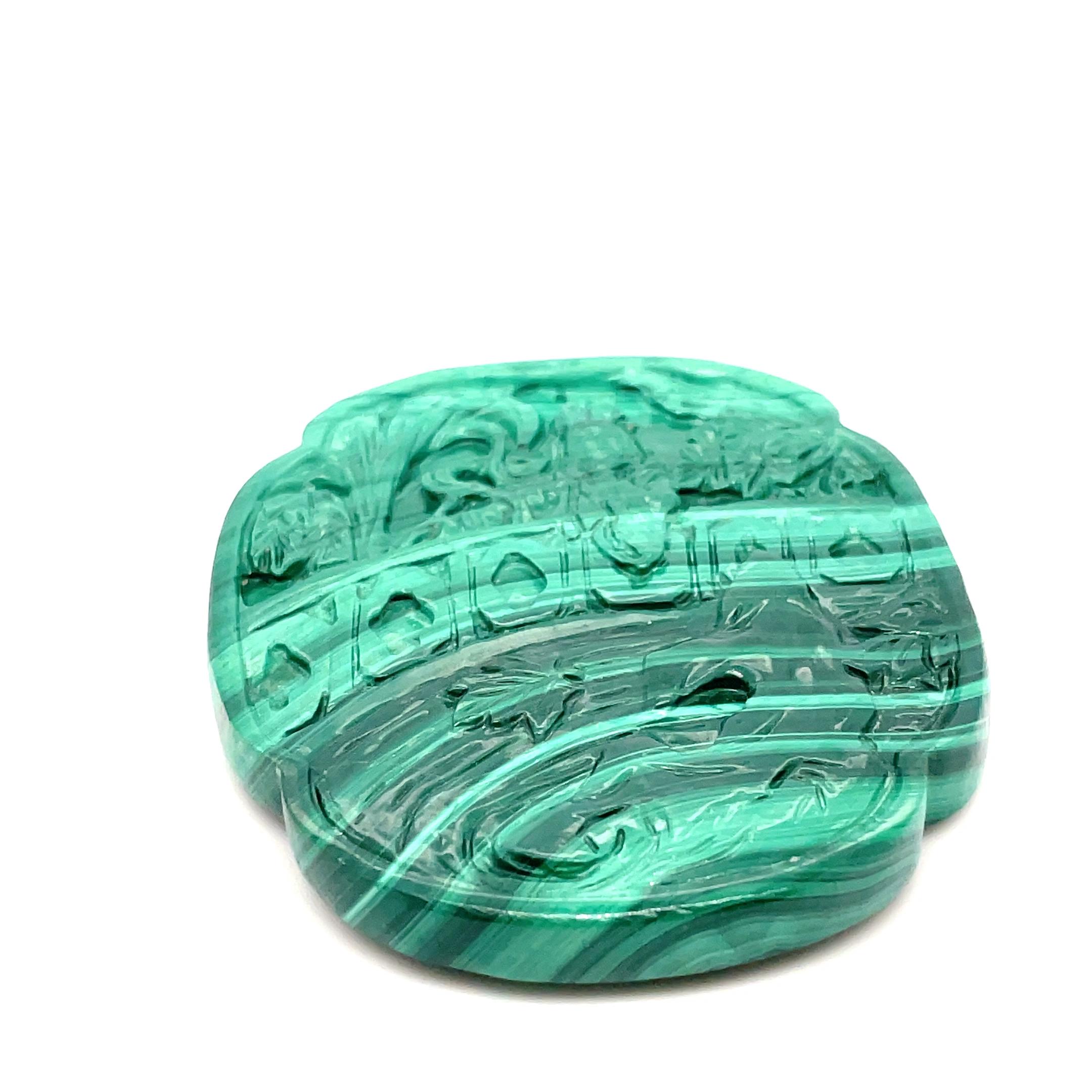 Contemporaneo Ciondolo rettangolare con intaglio e Lady Cts 297,95 in vendita