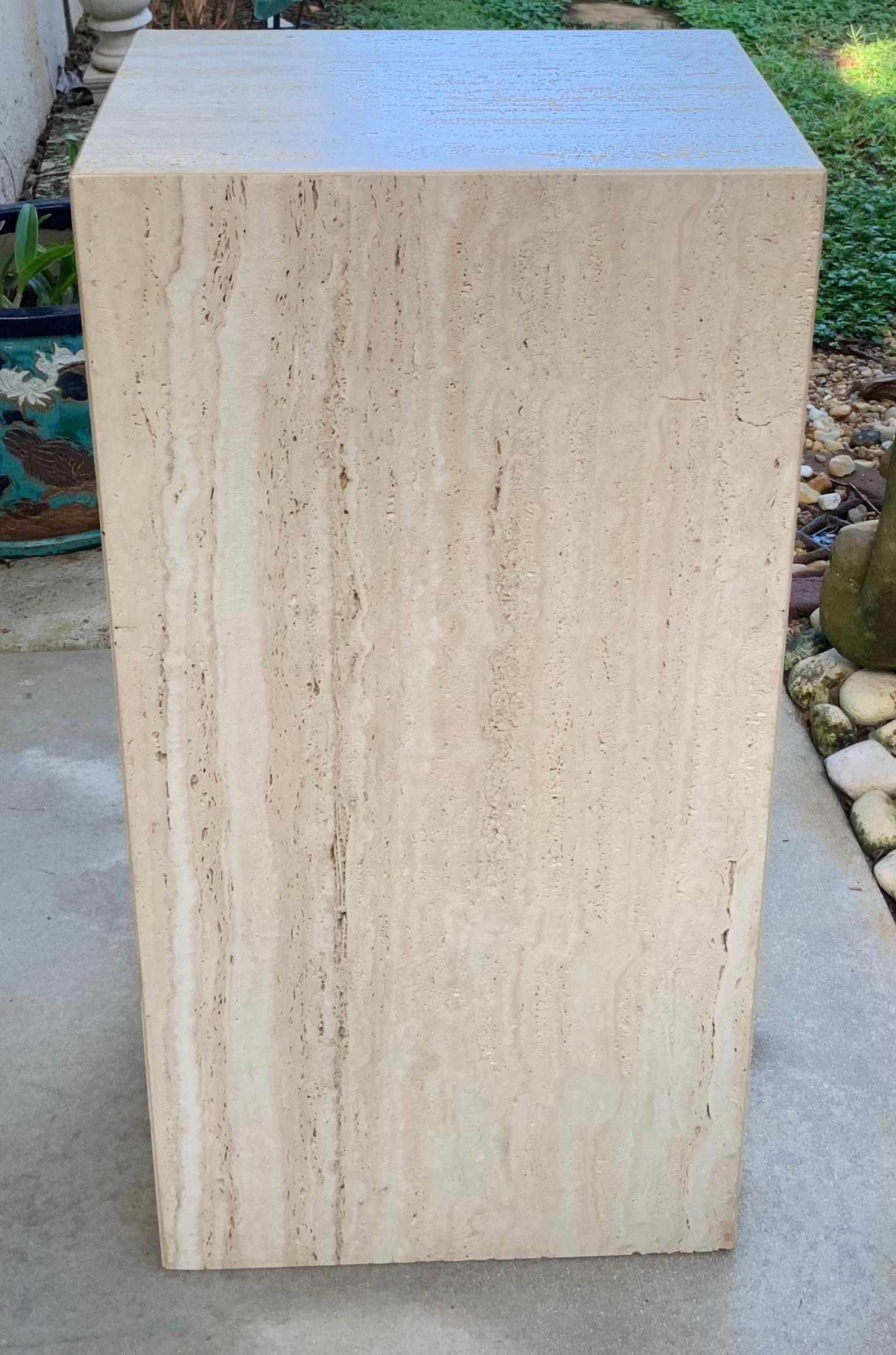 Elegant base structurally strong ,sand color , will be great for your favourite sculpture for many years to go.
Thickness of the Walls is 0.75.