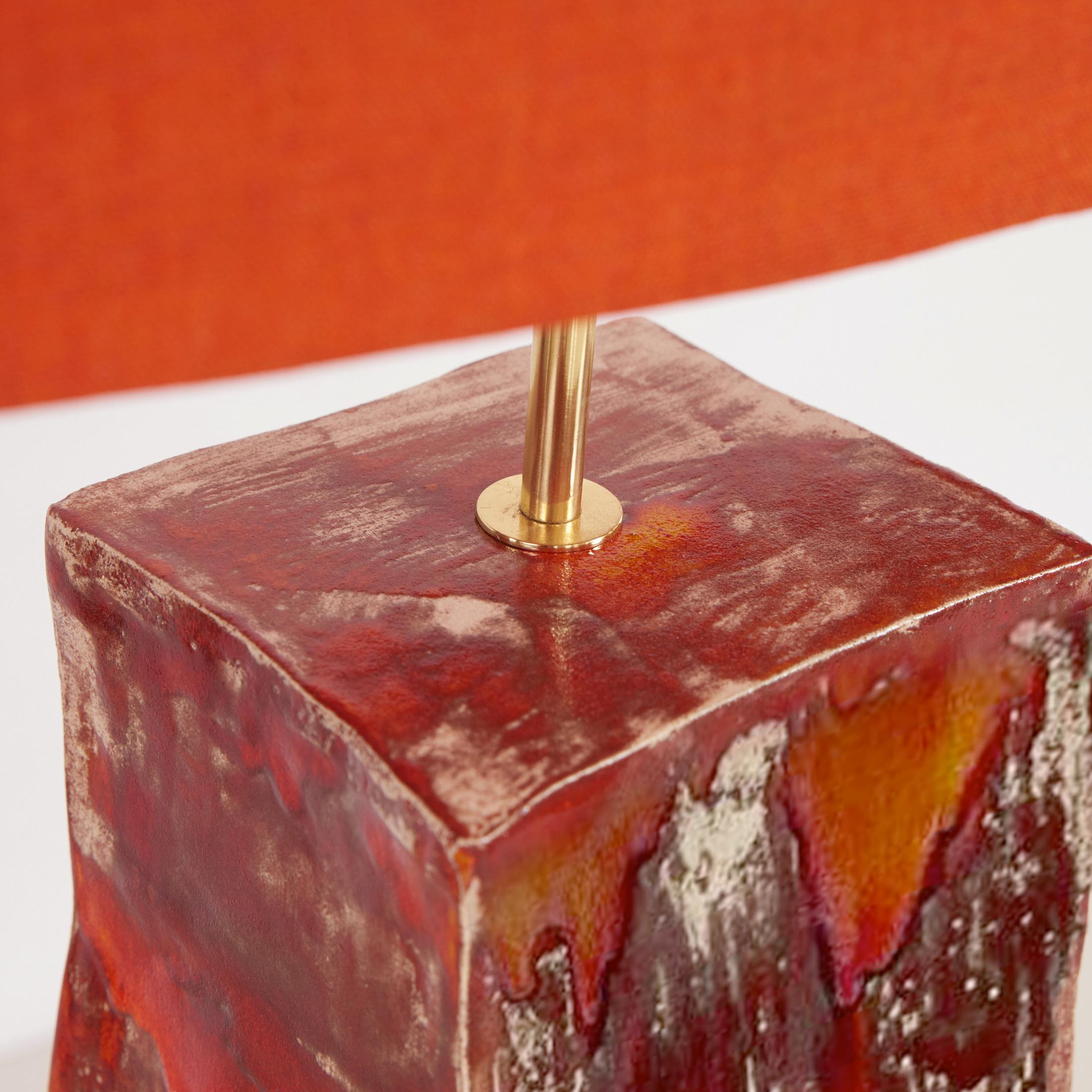 Lámpara de cerámica rectangular by Project 213A en venta 2