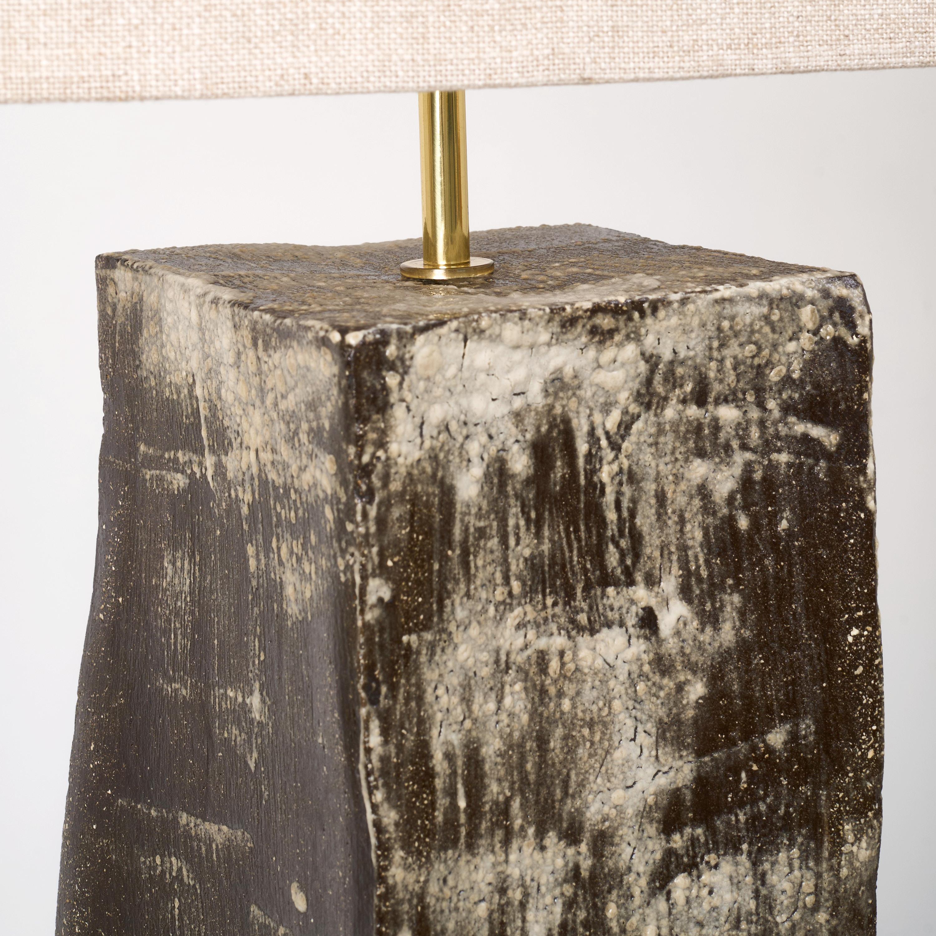 Rectangular Ceramic Lamp In New Condition For Sale In Macieira de Sarnes, PT
