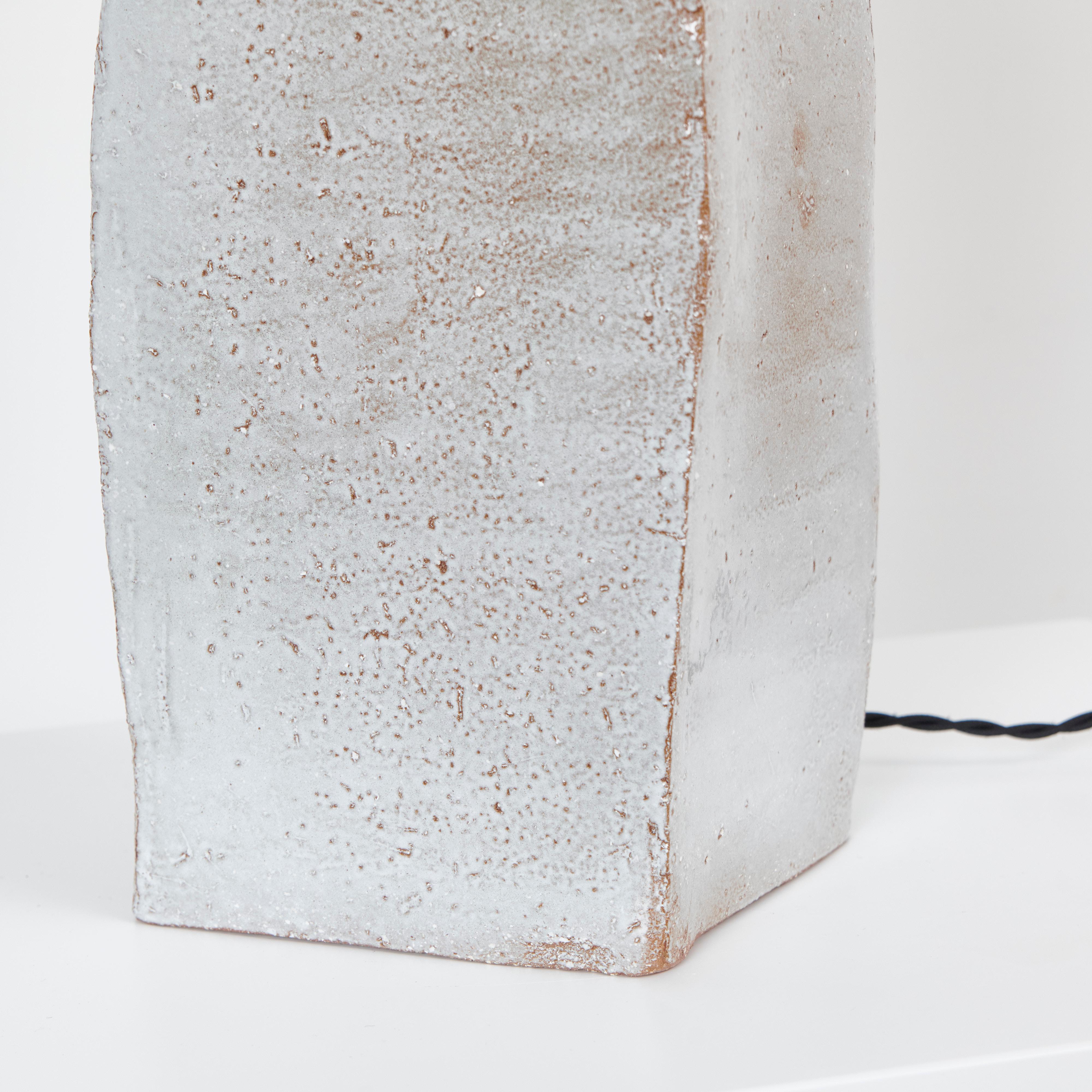 Céramique Lampe rectangulaire en céramique en vente