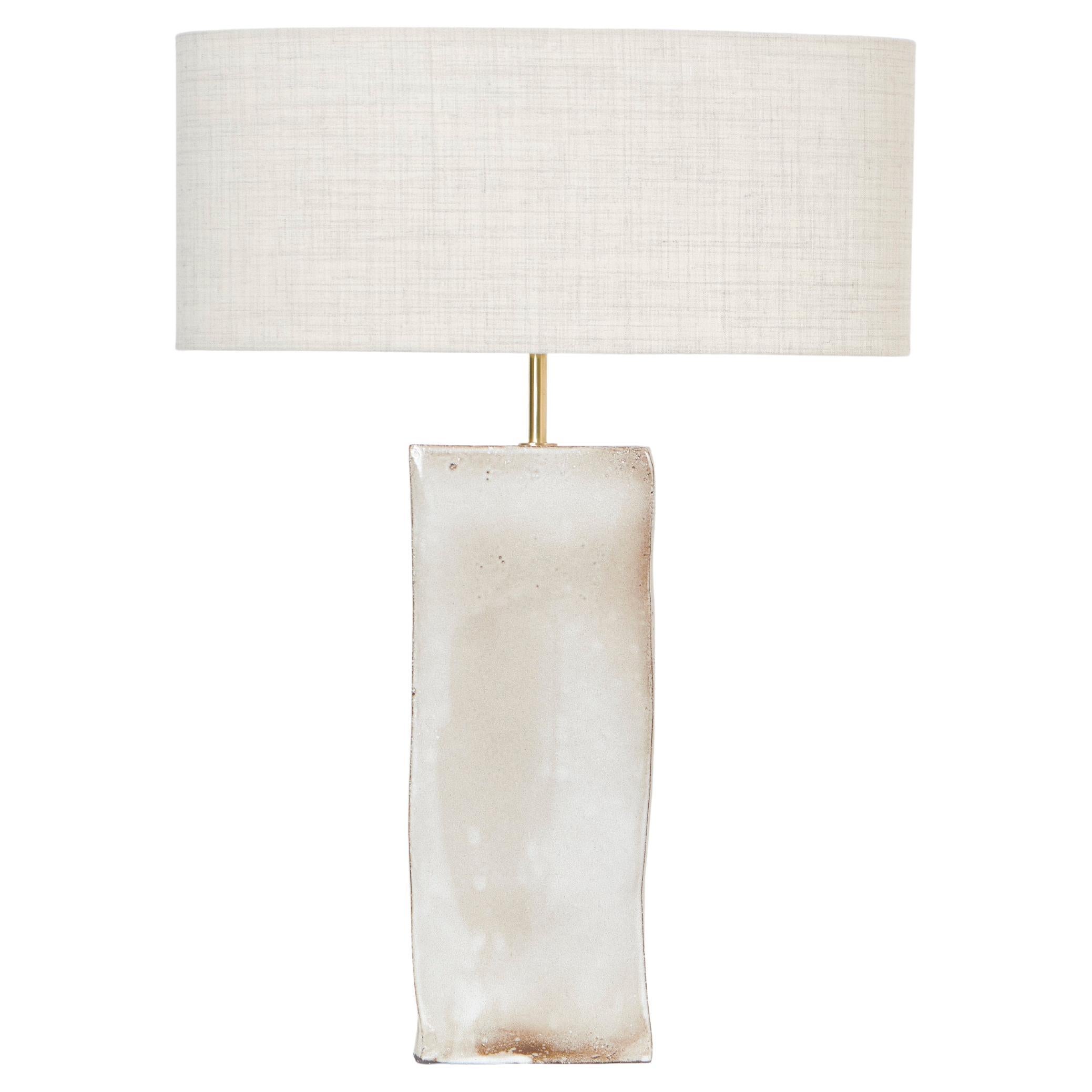 Rectangular Ceramic Lamp For Sale