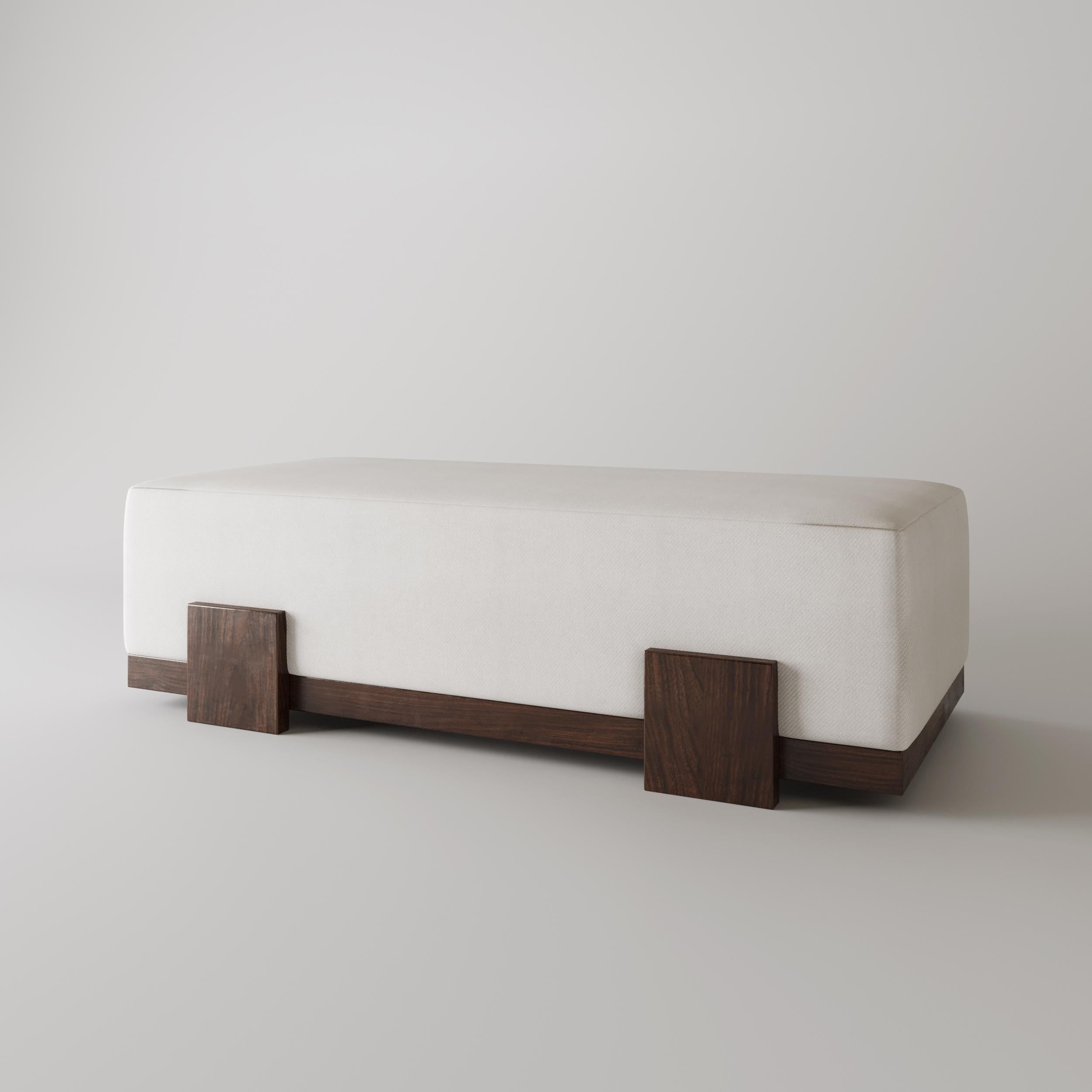 
Our bestseller takes a new shape.

Shown here in Mineral, Wool, Bleached Ash, and Medium French Finish Walnut or customize this piece and choose COM/COL.
 
