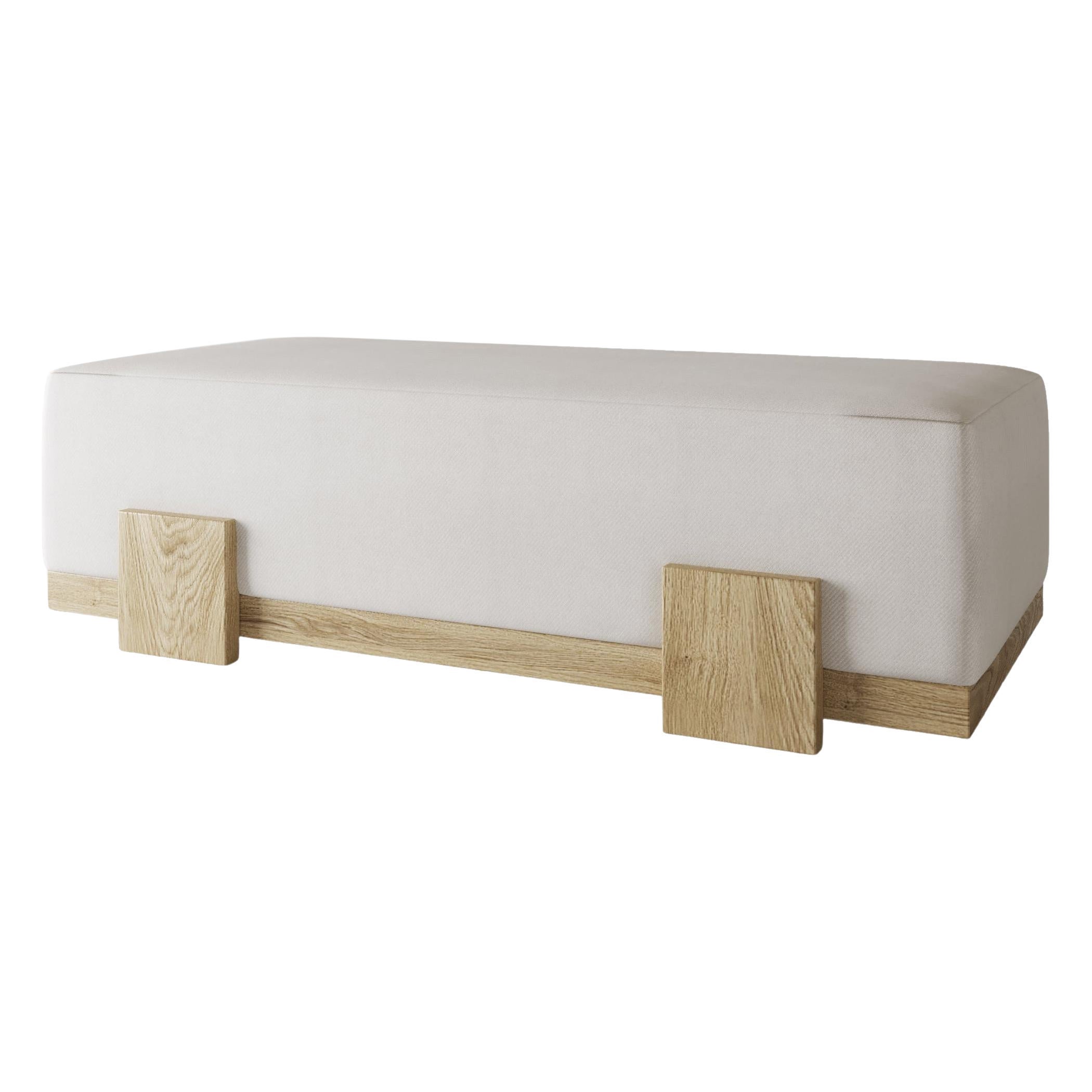 Rectangular Coco Ottoman For Sale