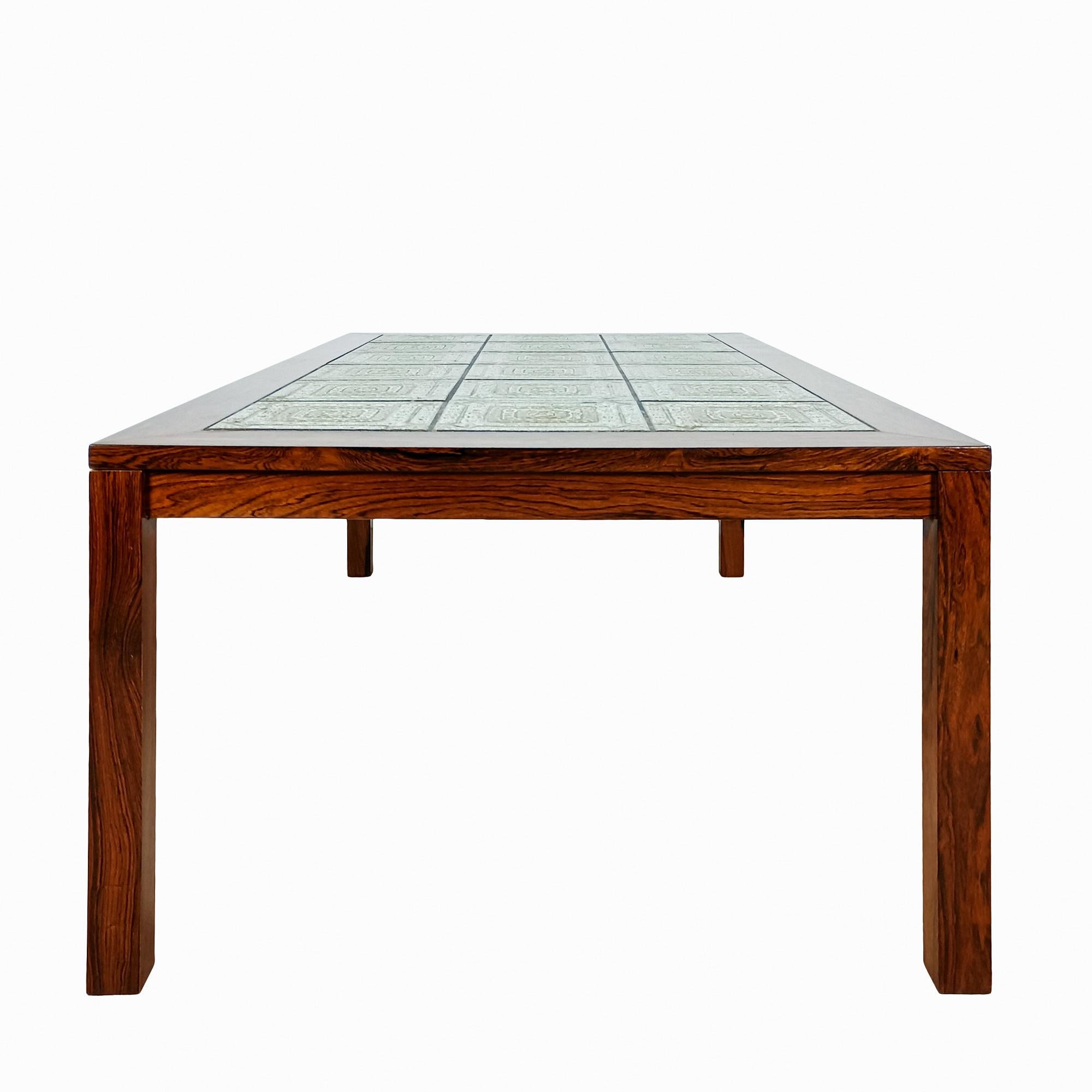 Post-Modern Rectangular coffee table by Gangso– Denmark 1973 For Sale
