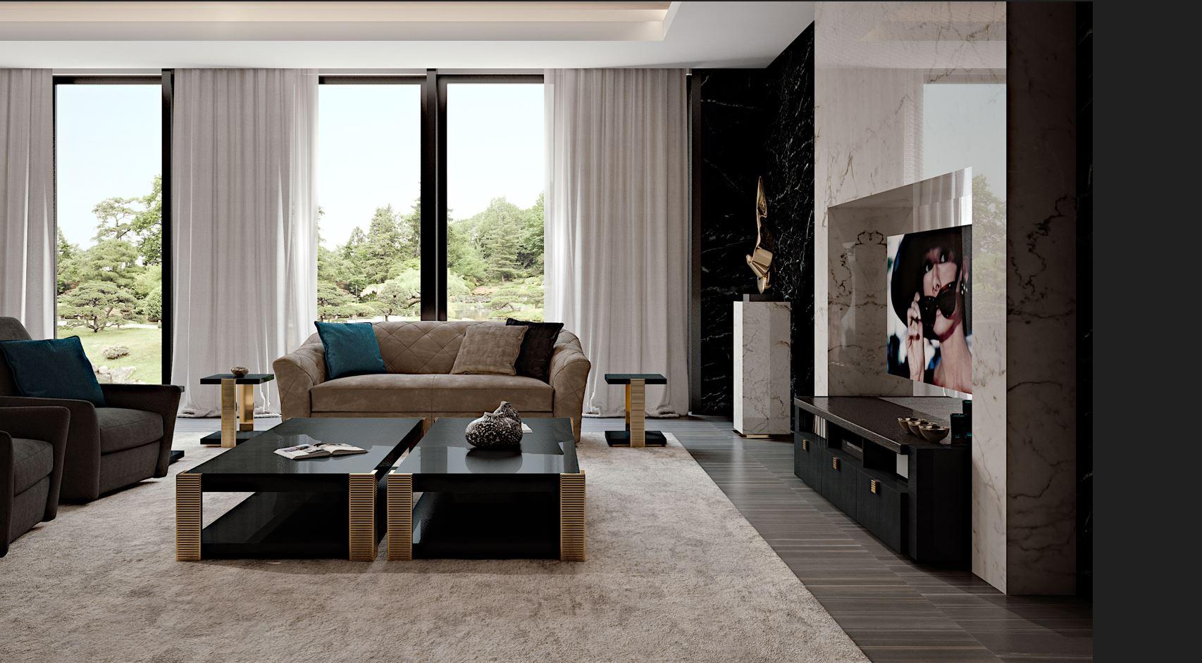 XXIe siècle et contemporain Table basse rectangulaire en vente