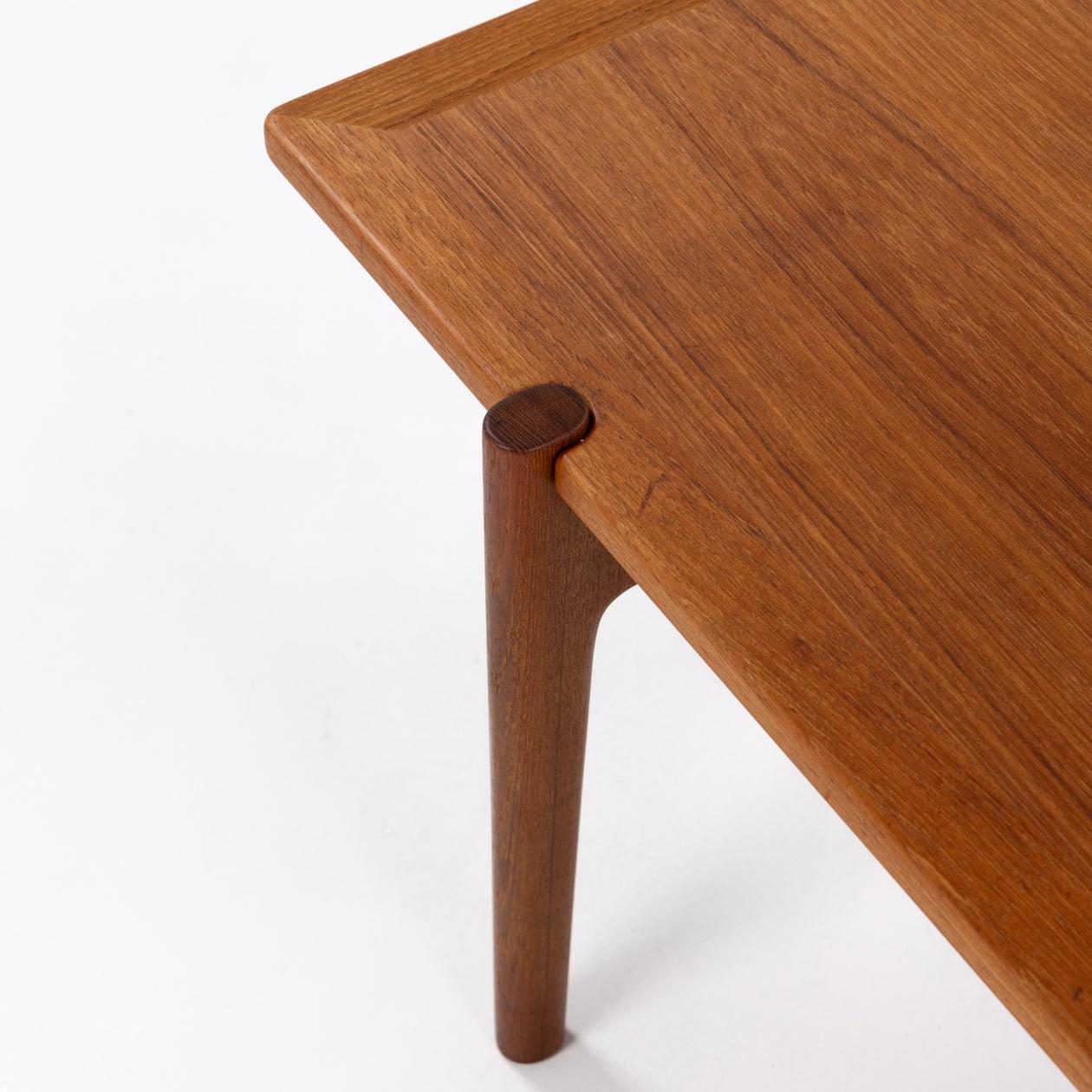 Danish Rectangular coffee table in teak by Hans J. Wegner