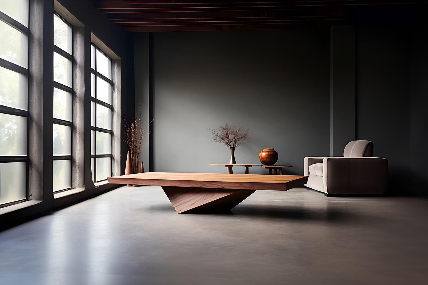 Rectangular Coffee Table Made of Solid Wood, Center Table Solace S23 by Joel Escalona


The Solace table series, designed by Joel Escalona, is a furniture collection that exudes balance and presence, thanks to its sensuous, dense, and irregular