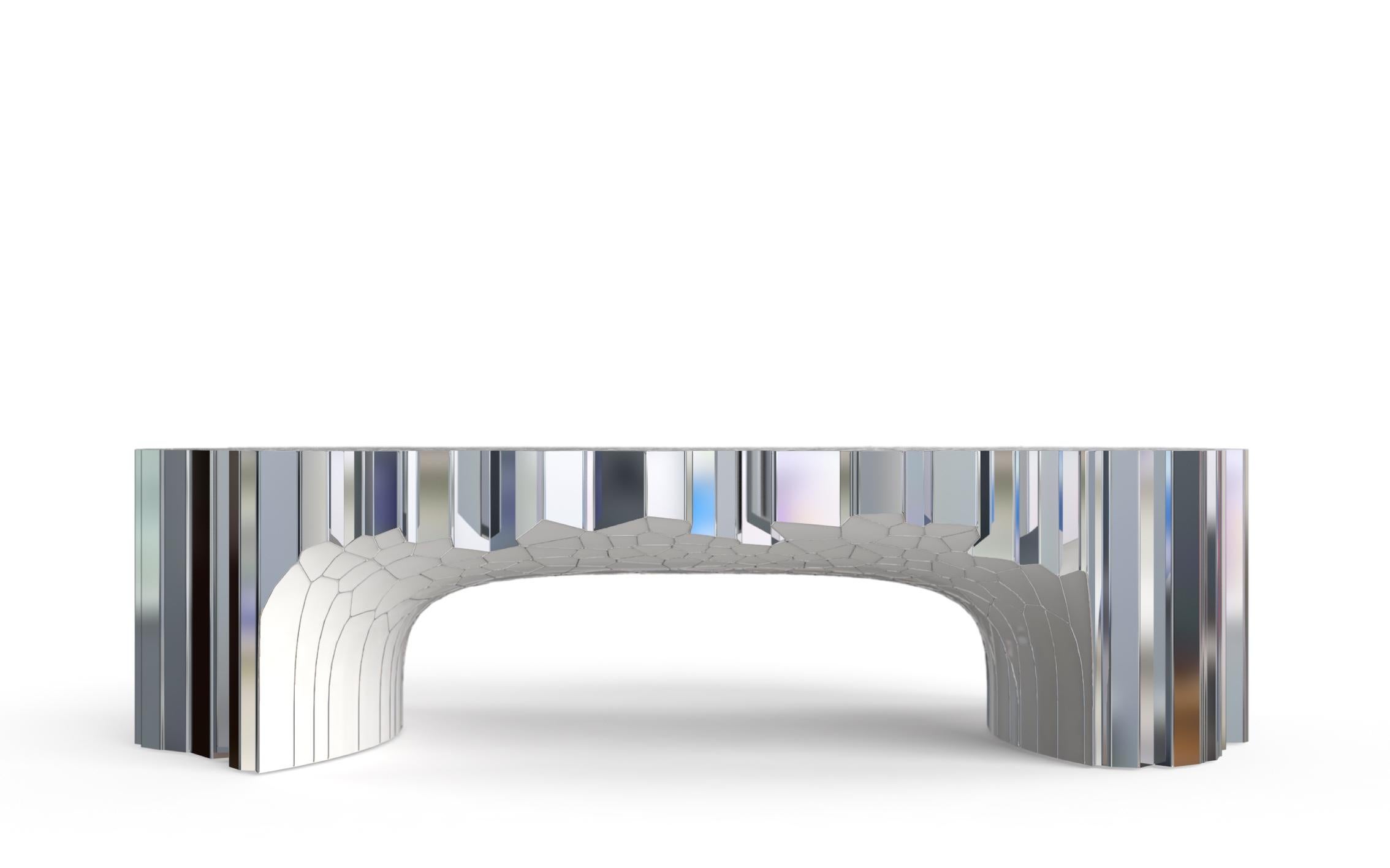 stainless steel coffee tables