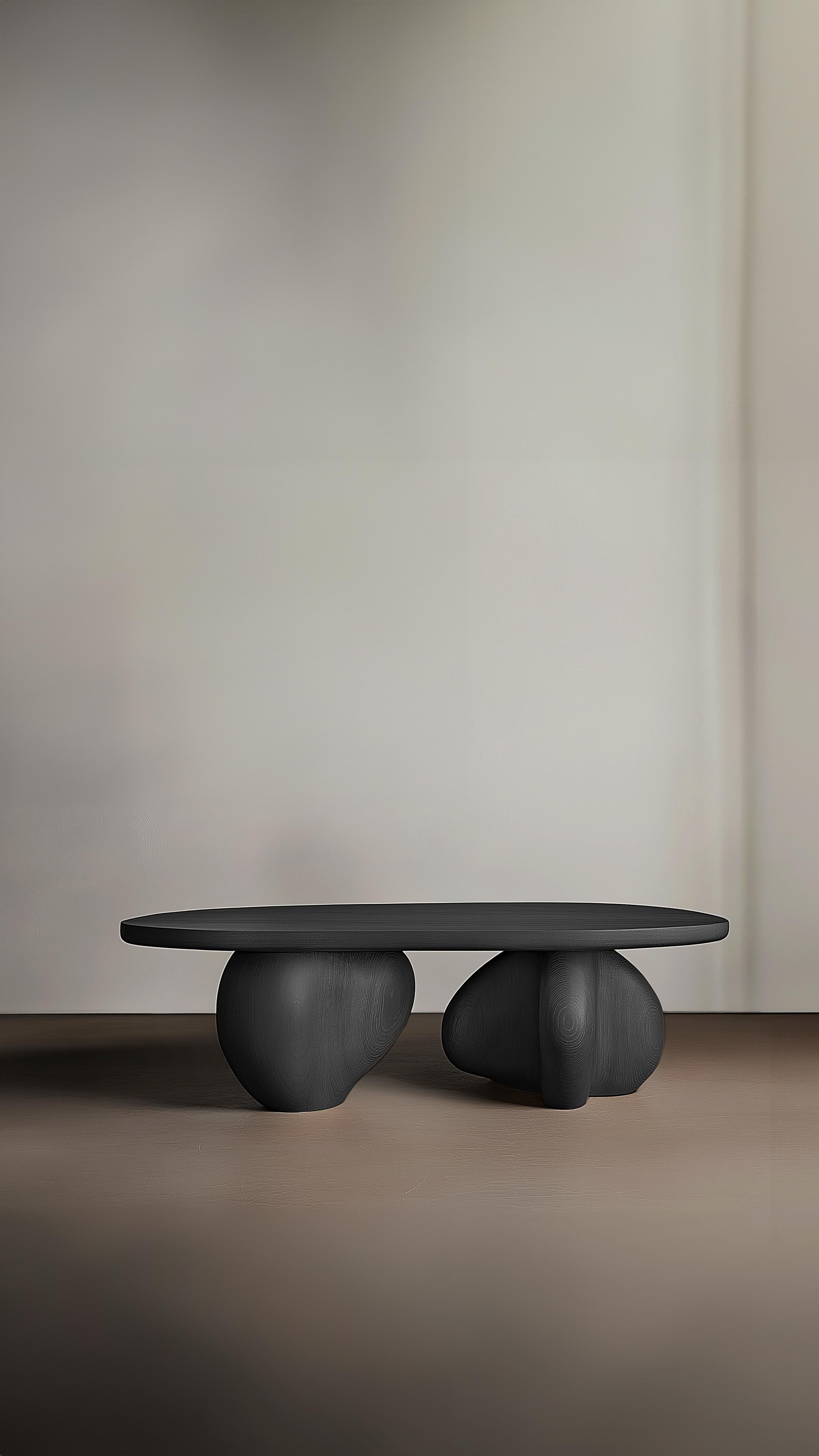 Legno massiccio Tavolino rettangolare Serie 54 - Sereno di Joel Escalona per Eleg Homes in vendita