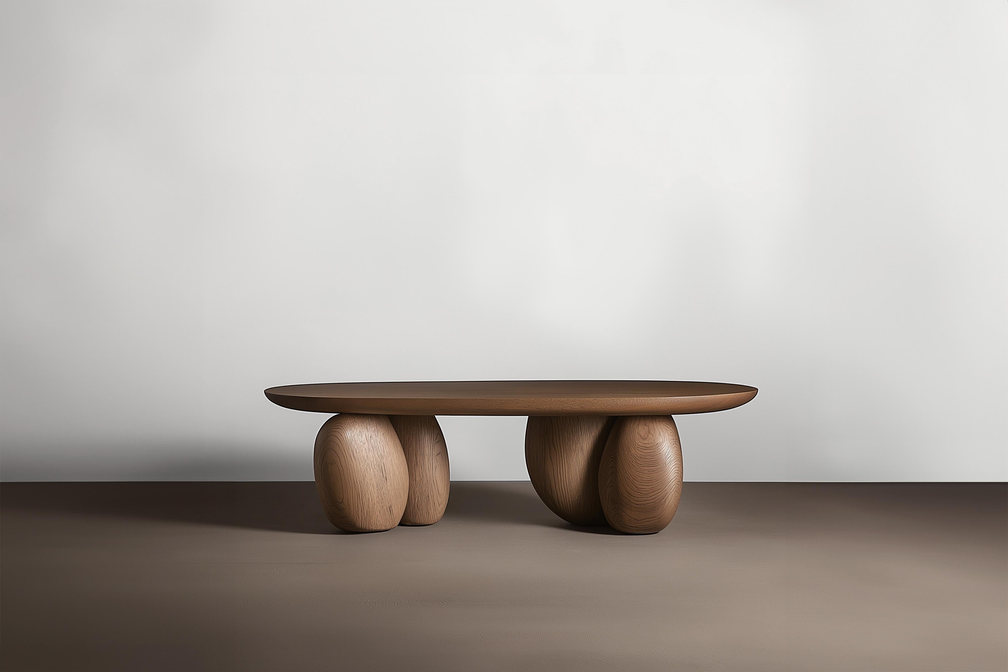 Brutalist Rectangular Coffee Table Serie 84 – Sereno by Joel Escalona for Modern Interiors For Sale
