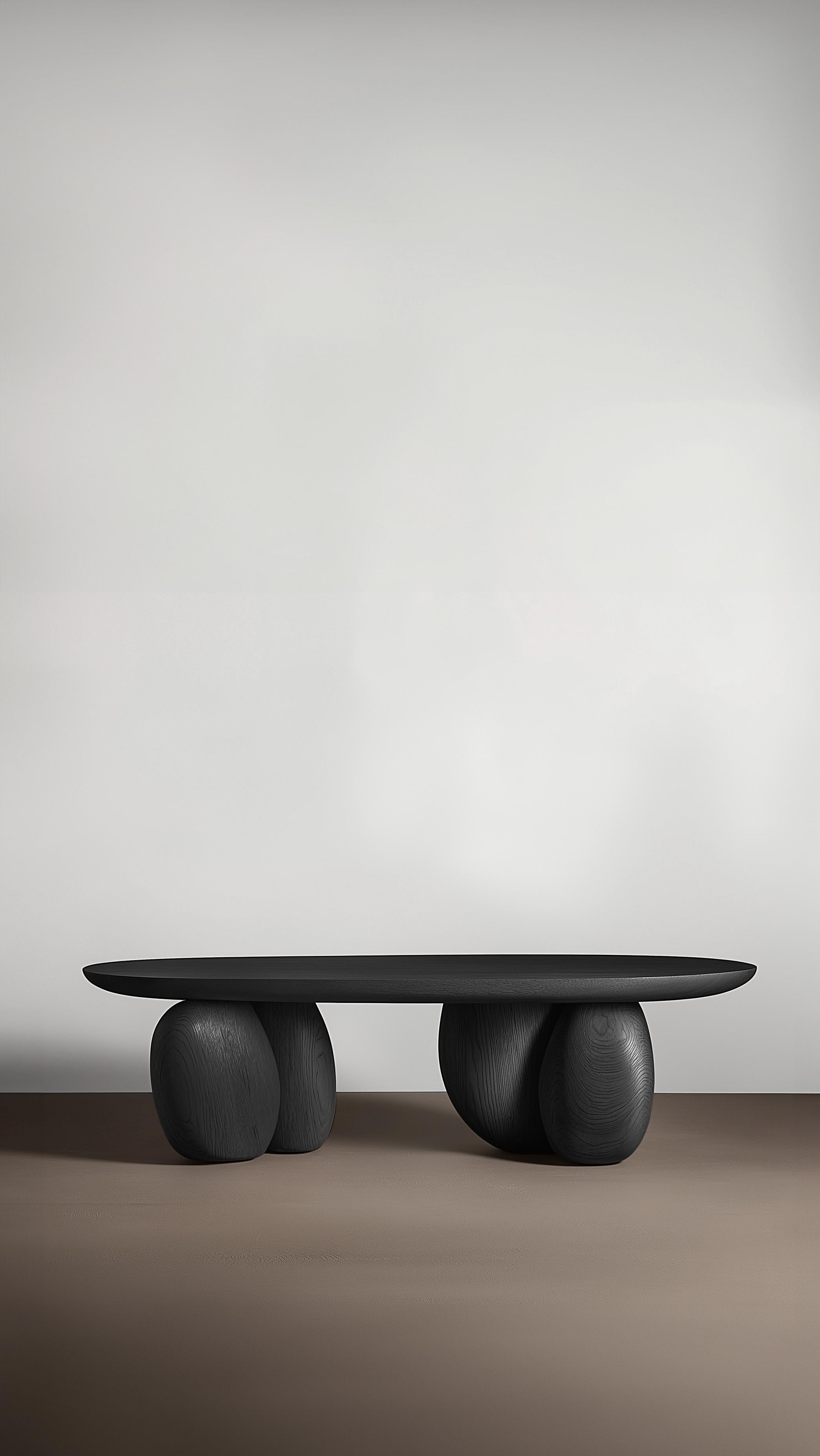 Hardwood Rectangular Coffee Table Serie 84 – Sereno by Joel Escalona for Modern Interiors For Sale