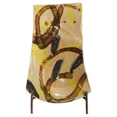 Rectangular colorful Japanese plate