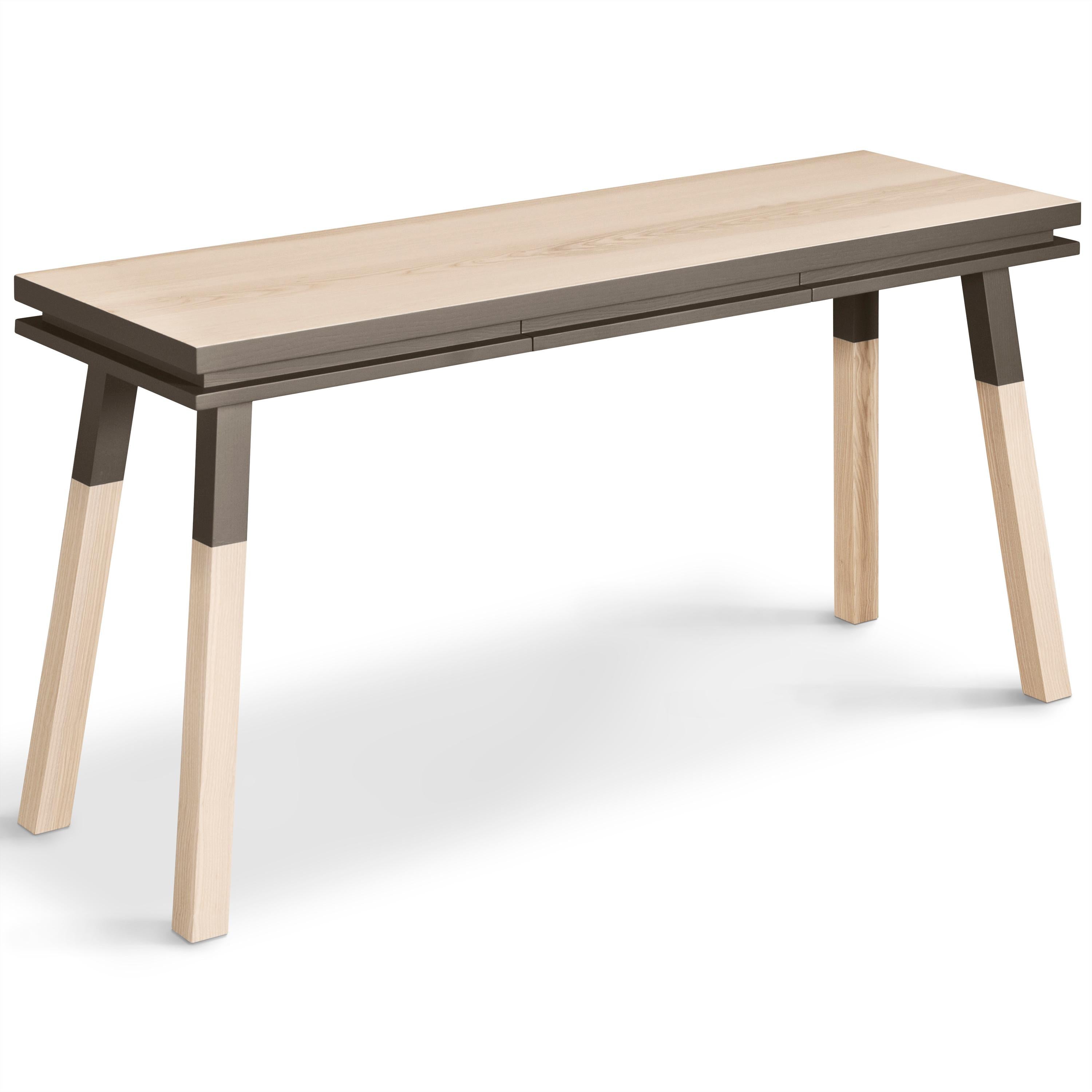 Bureau rectangulaire, design scandinave avec bois massif à 100 %, 11 couleurs Neuf - En vente à Landivy, FR