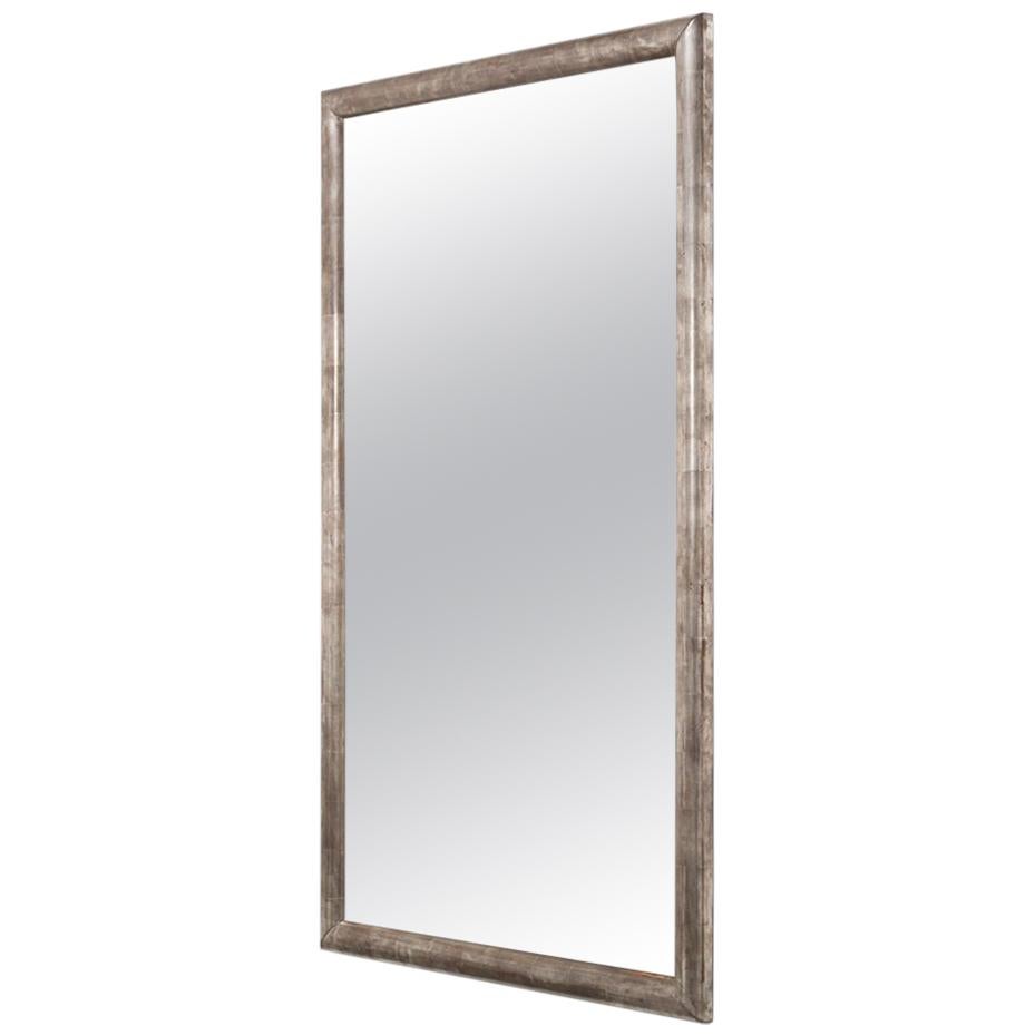 Rectangular Contemporary Silver Leaf Mirror created by Talisman
