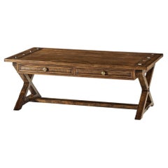 Rectangular Country Coffee Table