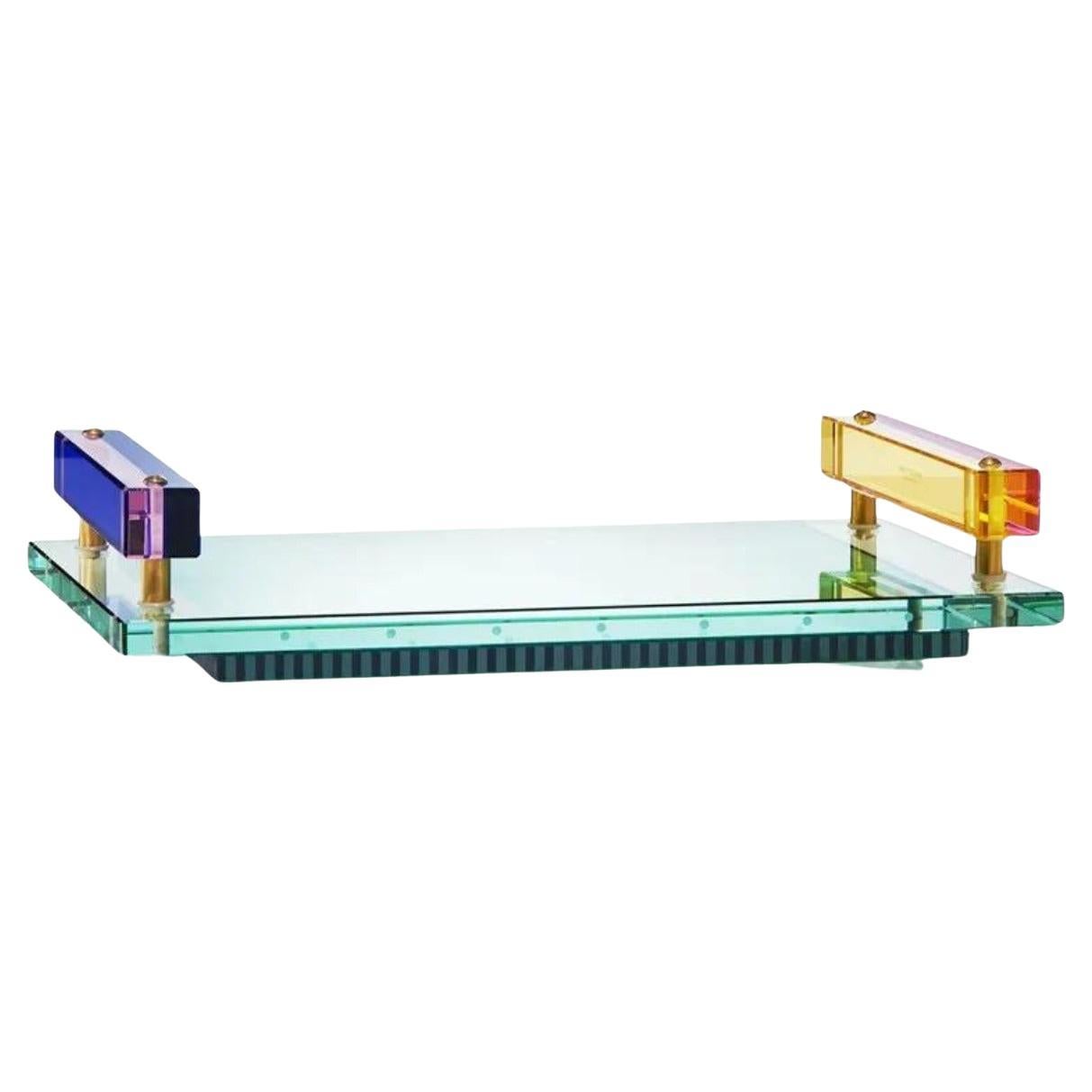 Rectangular Crystal Tray, AMA Model, 21st Century. For Sale