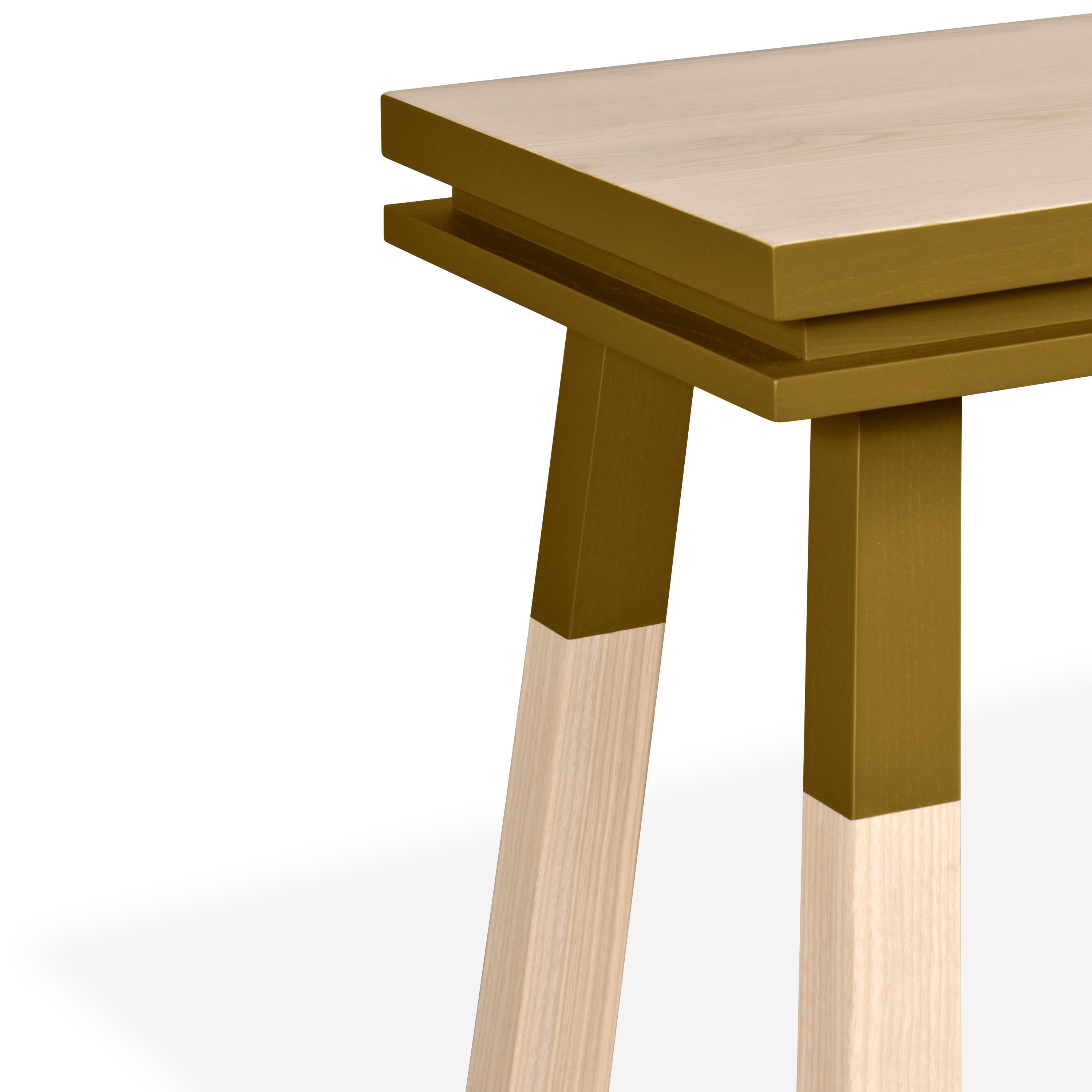 Contemporary Rectangular Desk Table, Scandinavian Design by Eric Gizard, Paris, 11 Colours For Sale