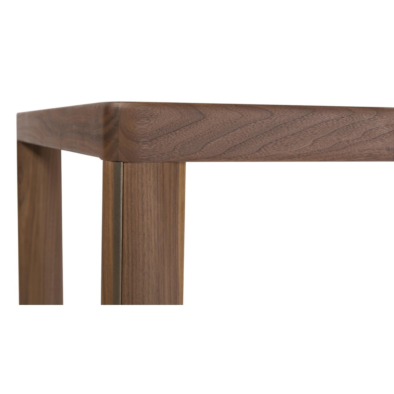 Rectangular Oak Dining Table with Ceramic Patagonia Top en venta 1