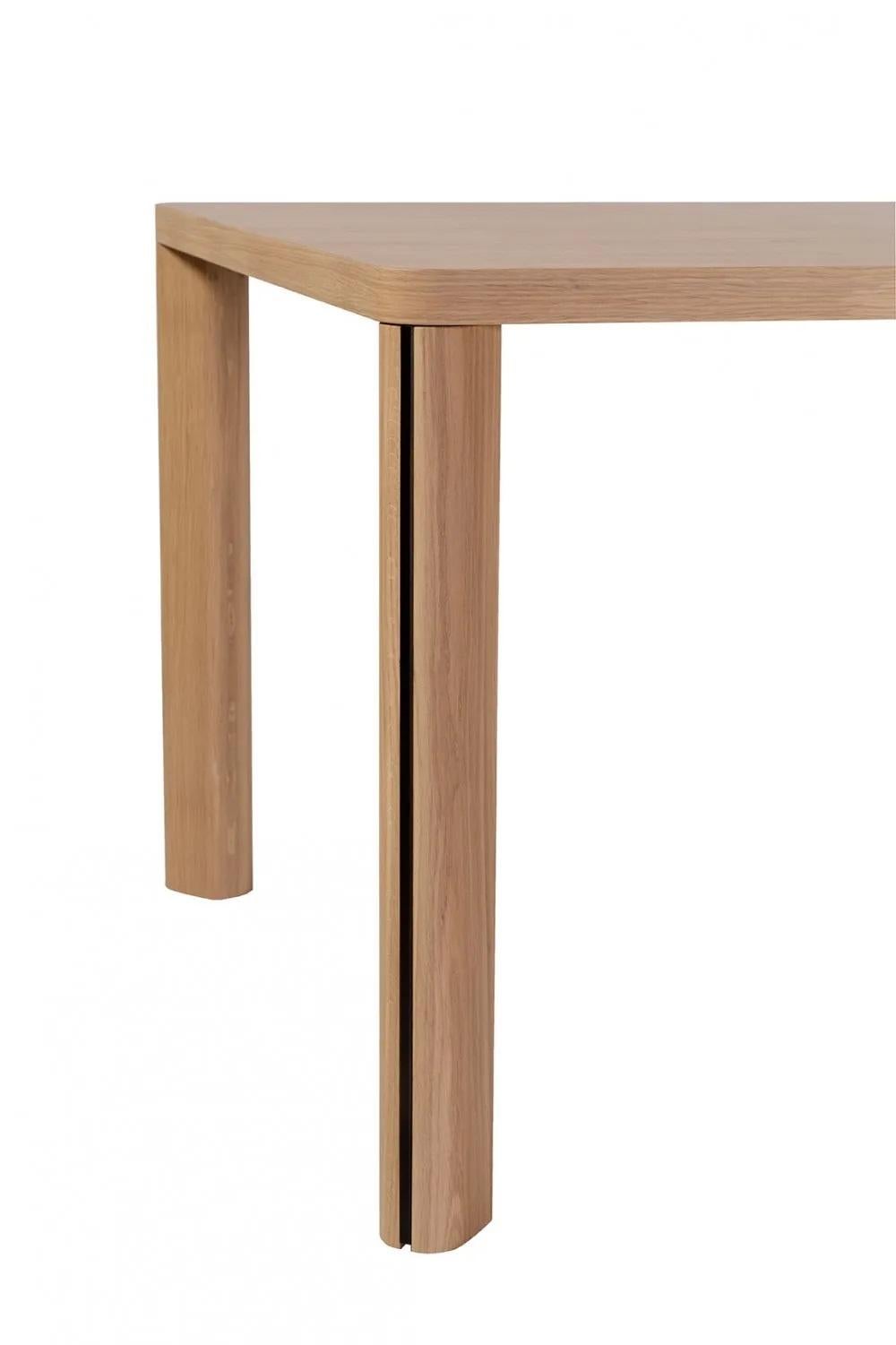 Rectangular Oak Dining Table with Ceramic Patagonia Top Griego en venta