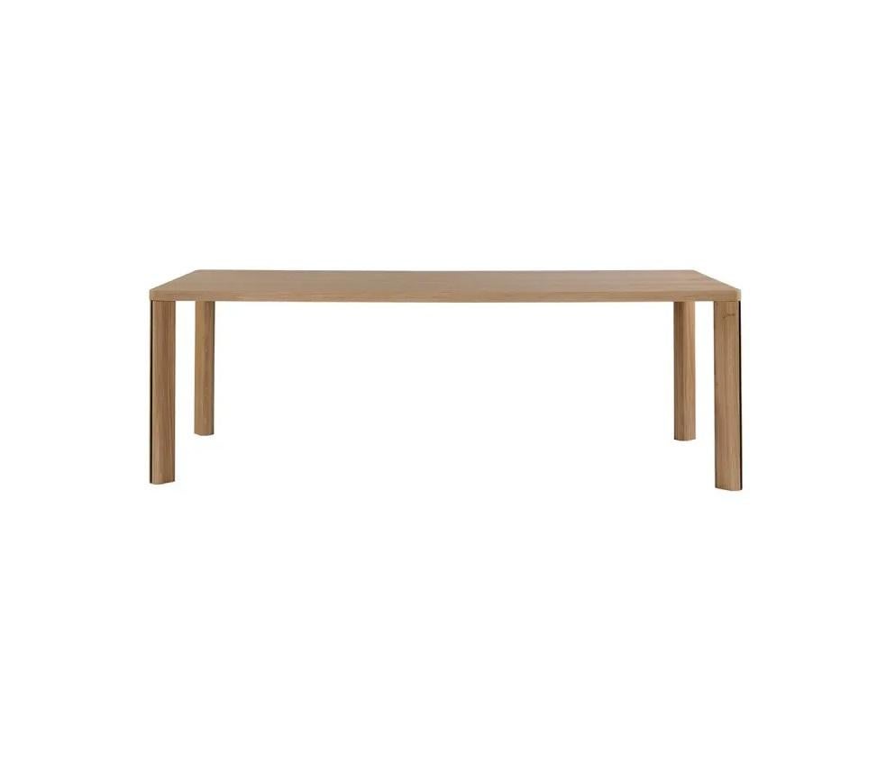 Rectangular Oak Dining Table with Ceramic Patagonia Top Hecho a mano en venta