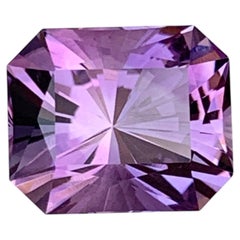 Rectangular Emerald Brilliant Cut Natural Amethyst Gemstone for Jewelry 13mm