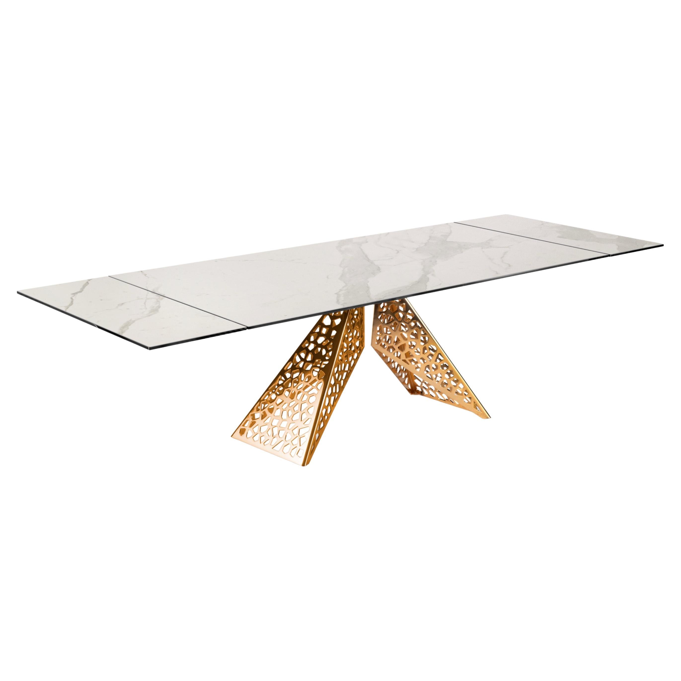 Mesa rectangular extensible Naos COLISEUM Cerámica An 220/300 cm