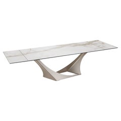 Rectangular extendable table Naos EFESTO - Ceramic W 220/300 cm (86.6/118.1 in)