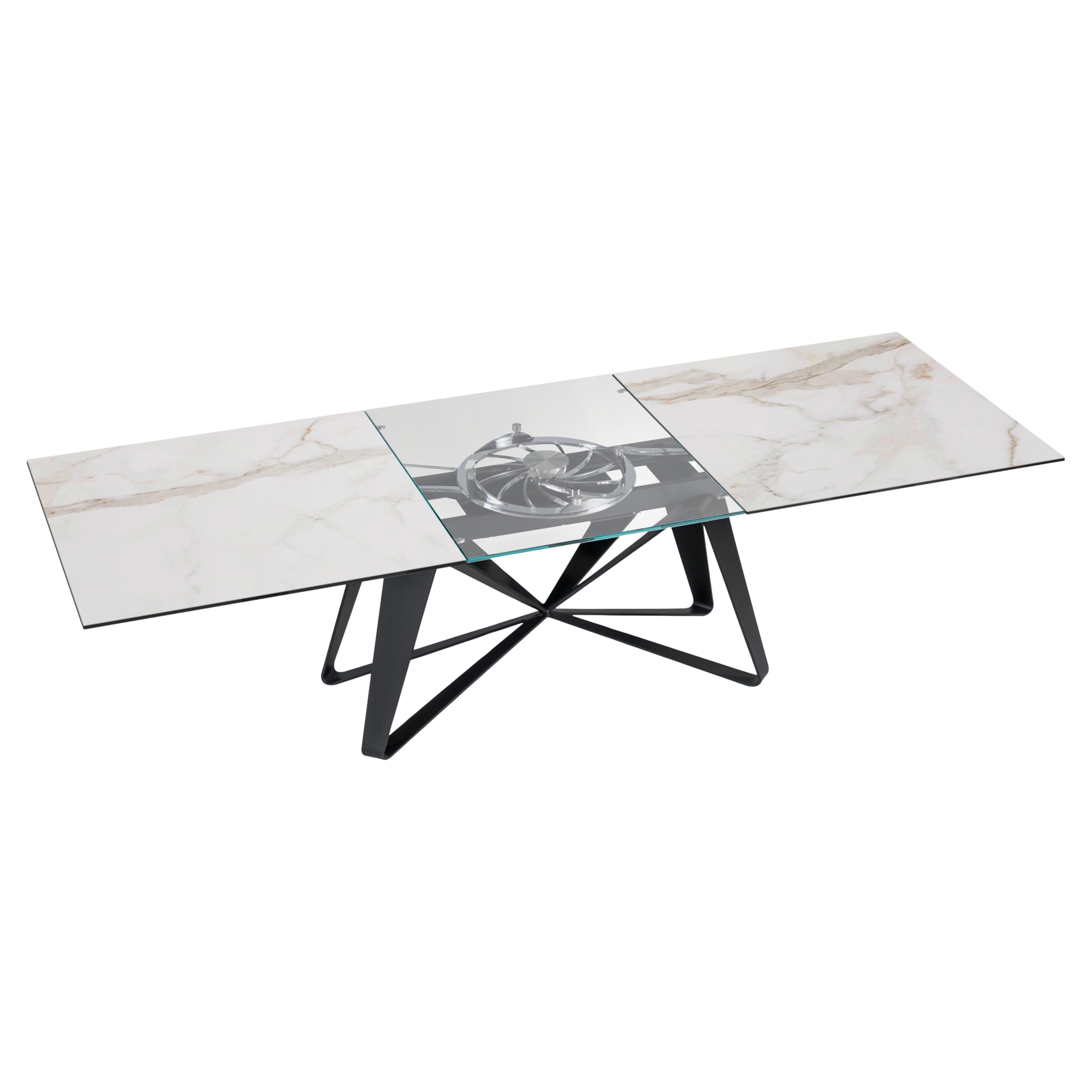 Rectangular extendable table Naos FLOCON W 200/280 cm (78.74/110.24 in)