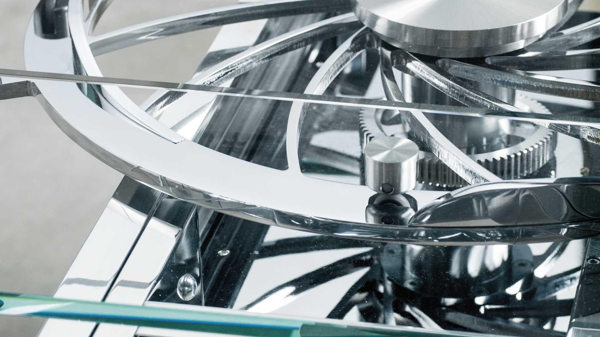 GALAX - Ausziehbarer Esstisch
Entwurf: Donato D'Urbino & Paolo Lomazzi - Kollektion Casati

Der Galax Esstisch ist ein herausragendes Beispiel für italienisches Design, bei dem modernste Funktionalität auf zeitlose Eleganz trifft. Dieser ausziehbare